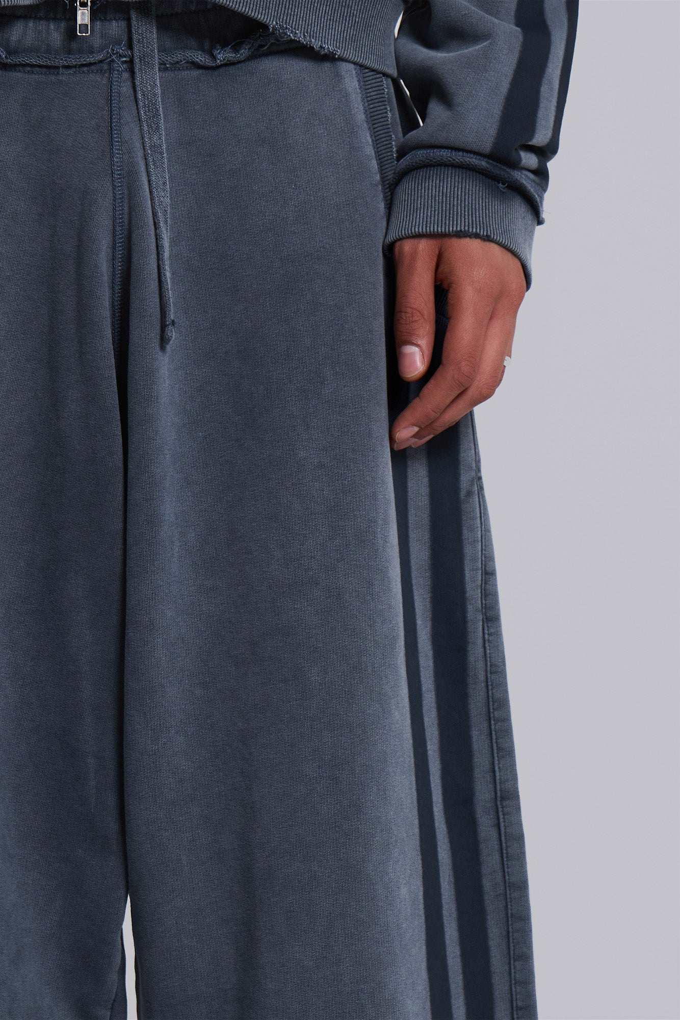 Blue Sporty Baggy Monster Joggers