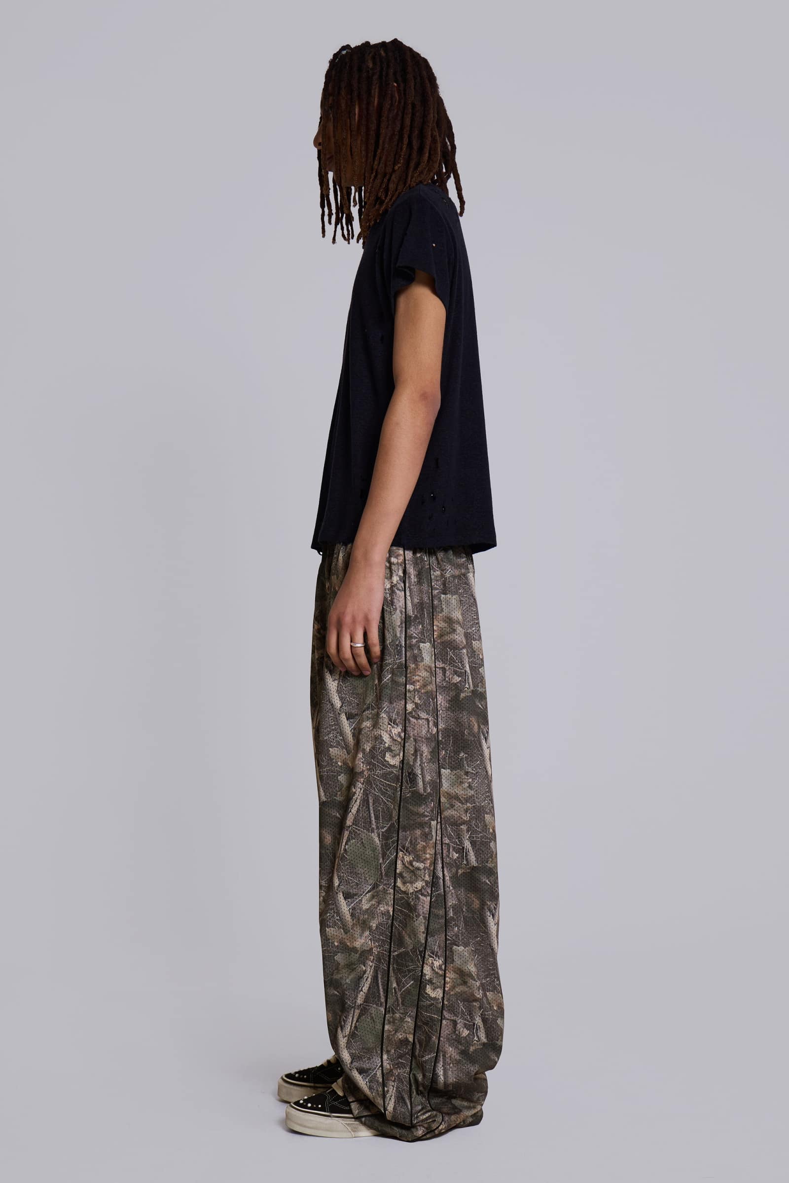 Forest Camo Mesh Vapor Tracksuit Bottoms