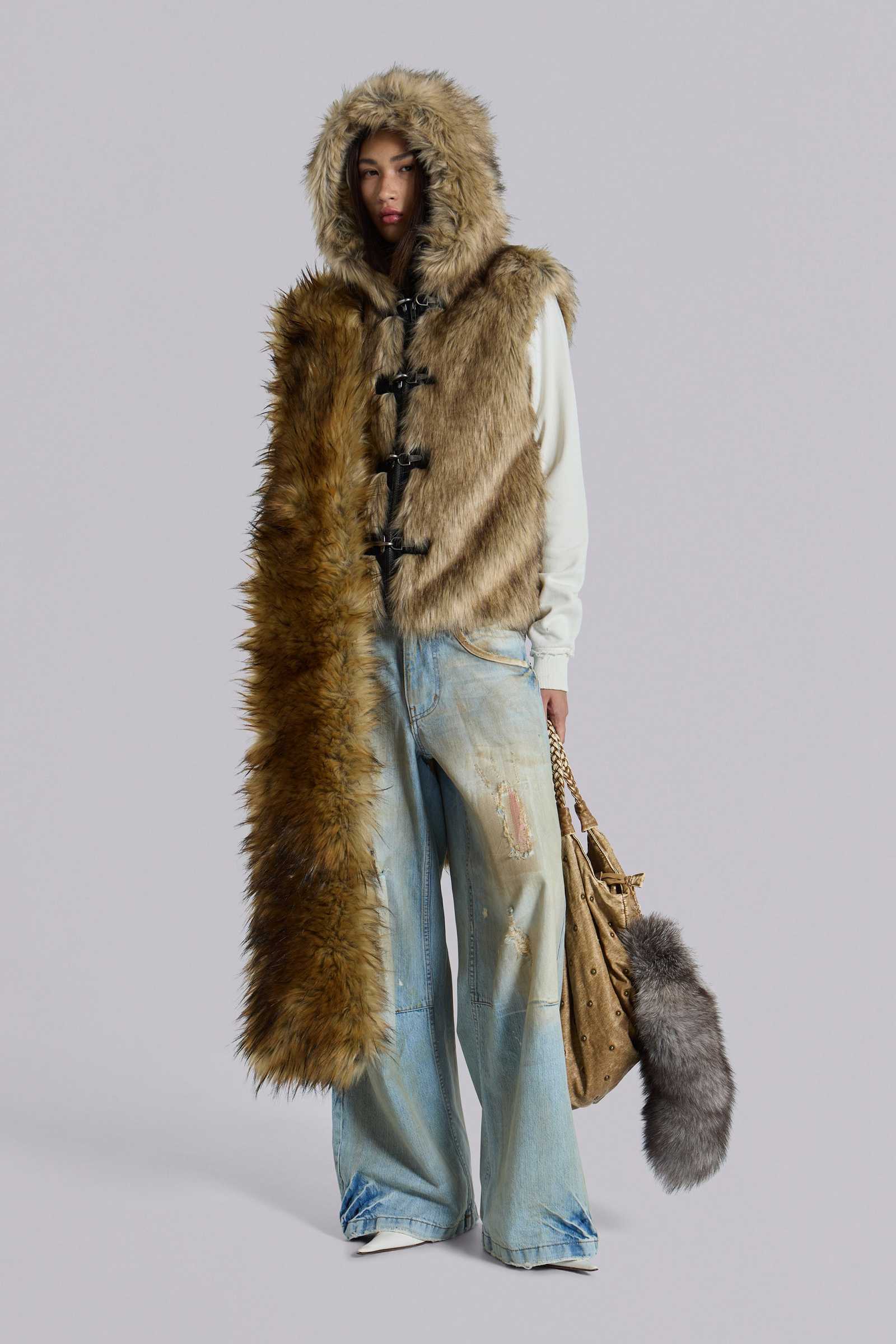 Mendoza Faux Fur Gilet