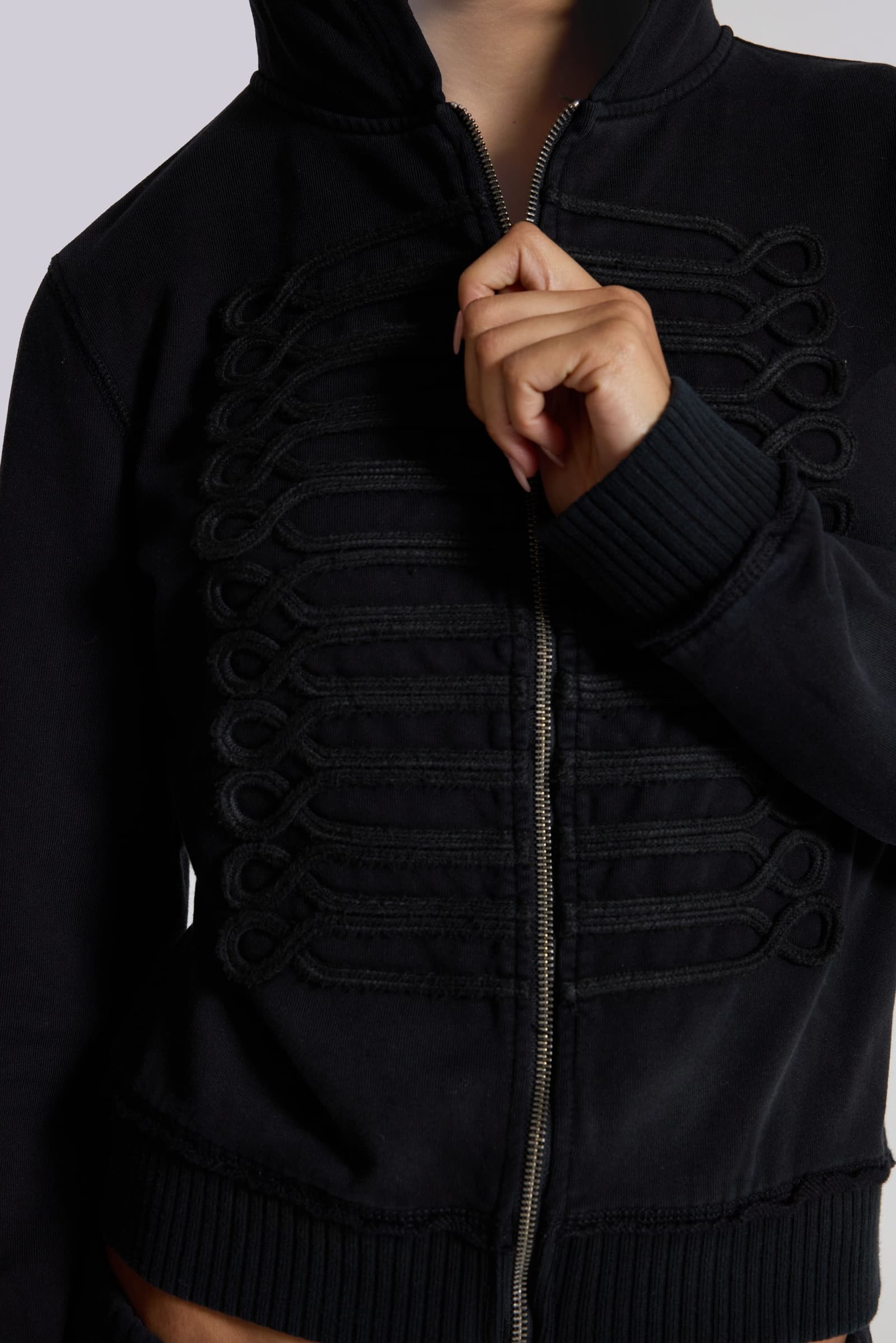 Black Military Monster Hoodie