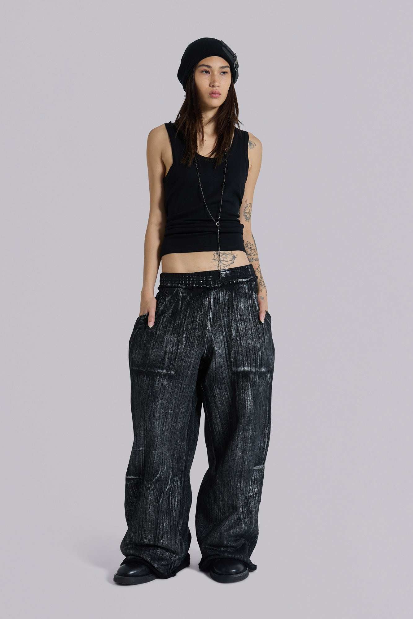 Gunmetal Wash Monster Joggers