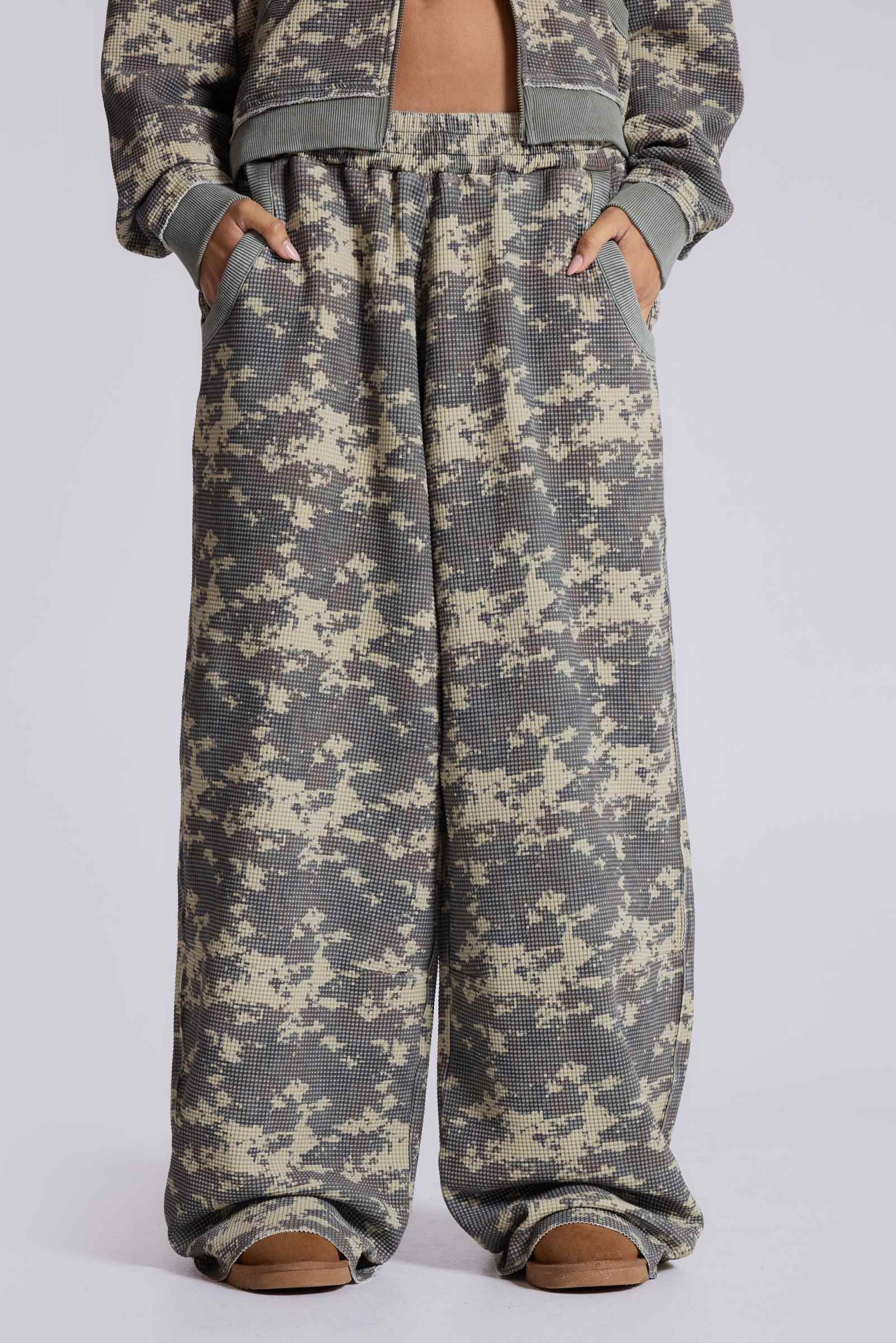 Digi Camo Waffle Monster Joggers