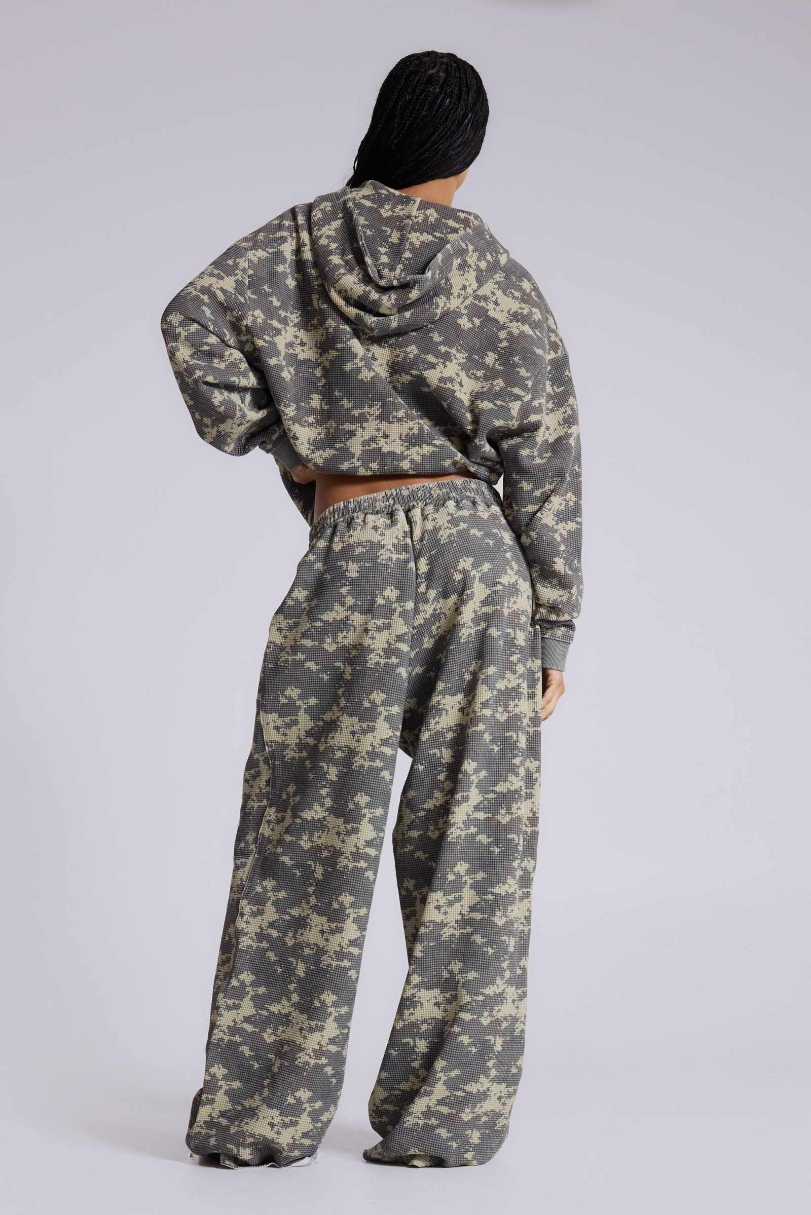 Digi Camo Waffle Hoodie