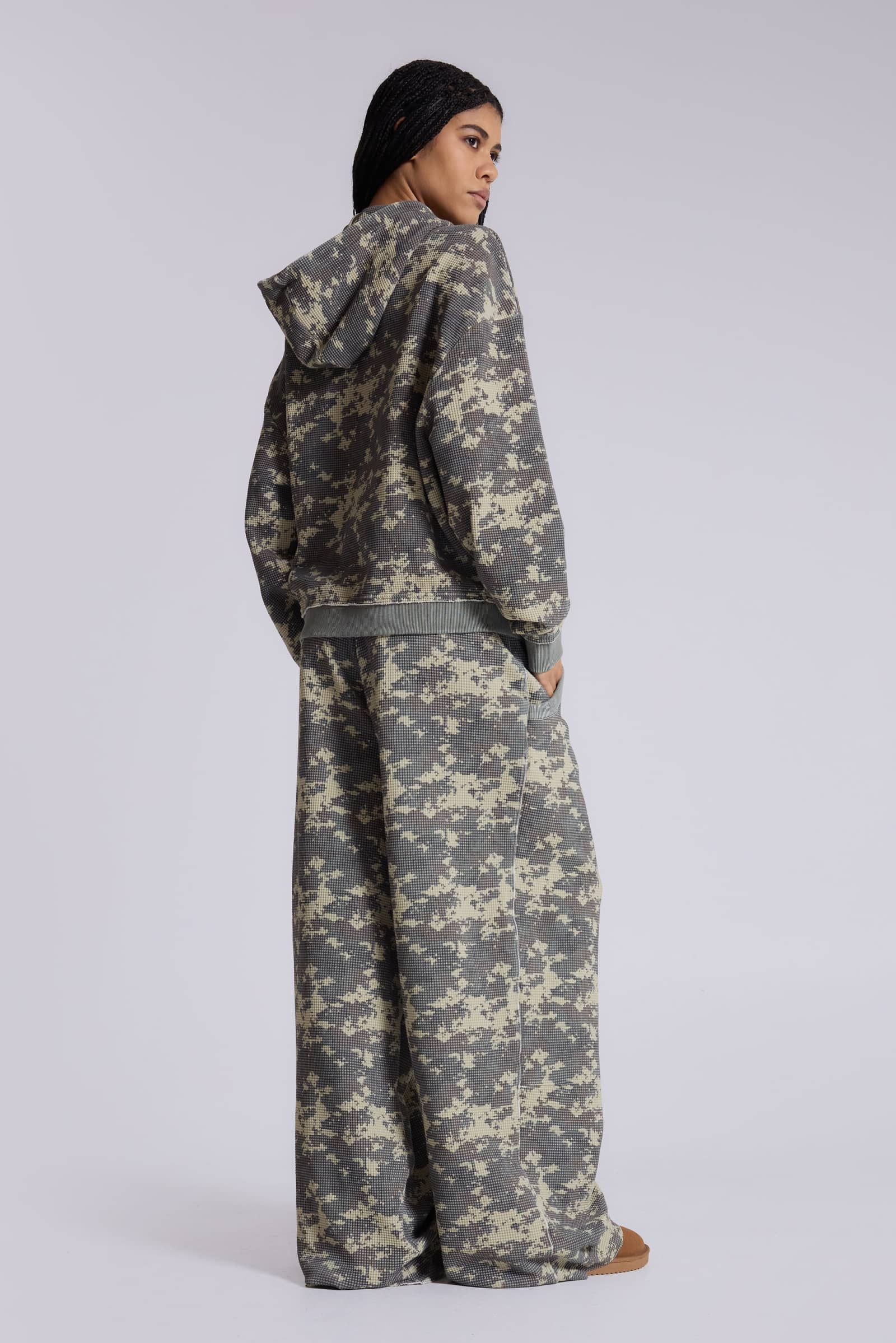 Digi Camo Waffle Hoodie