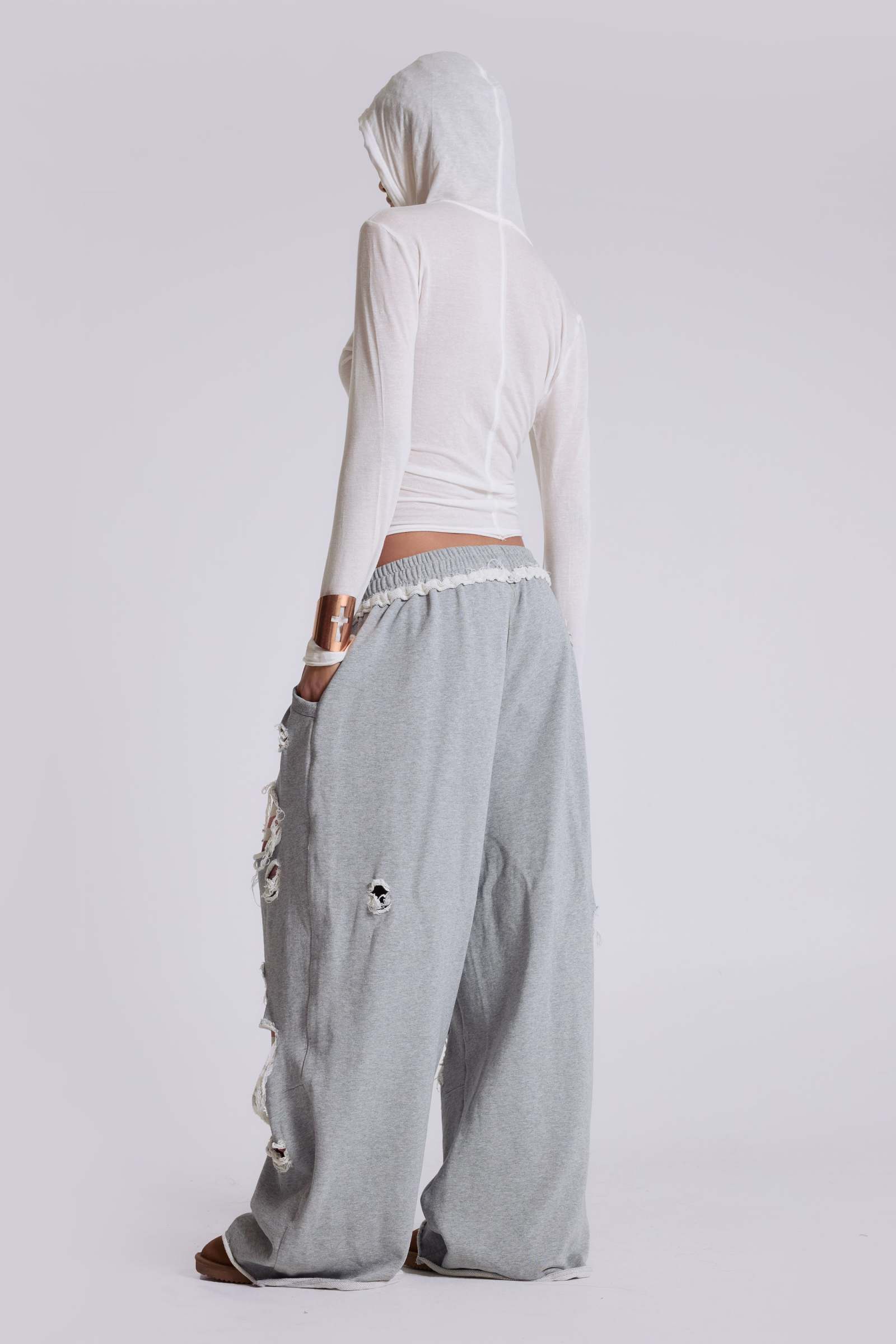 Stars and Stripes Distressed Monster Joggers