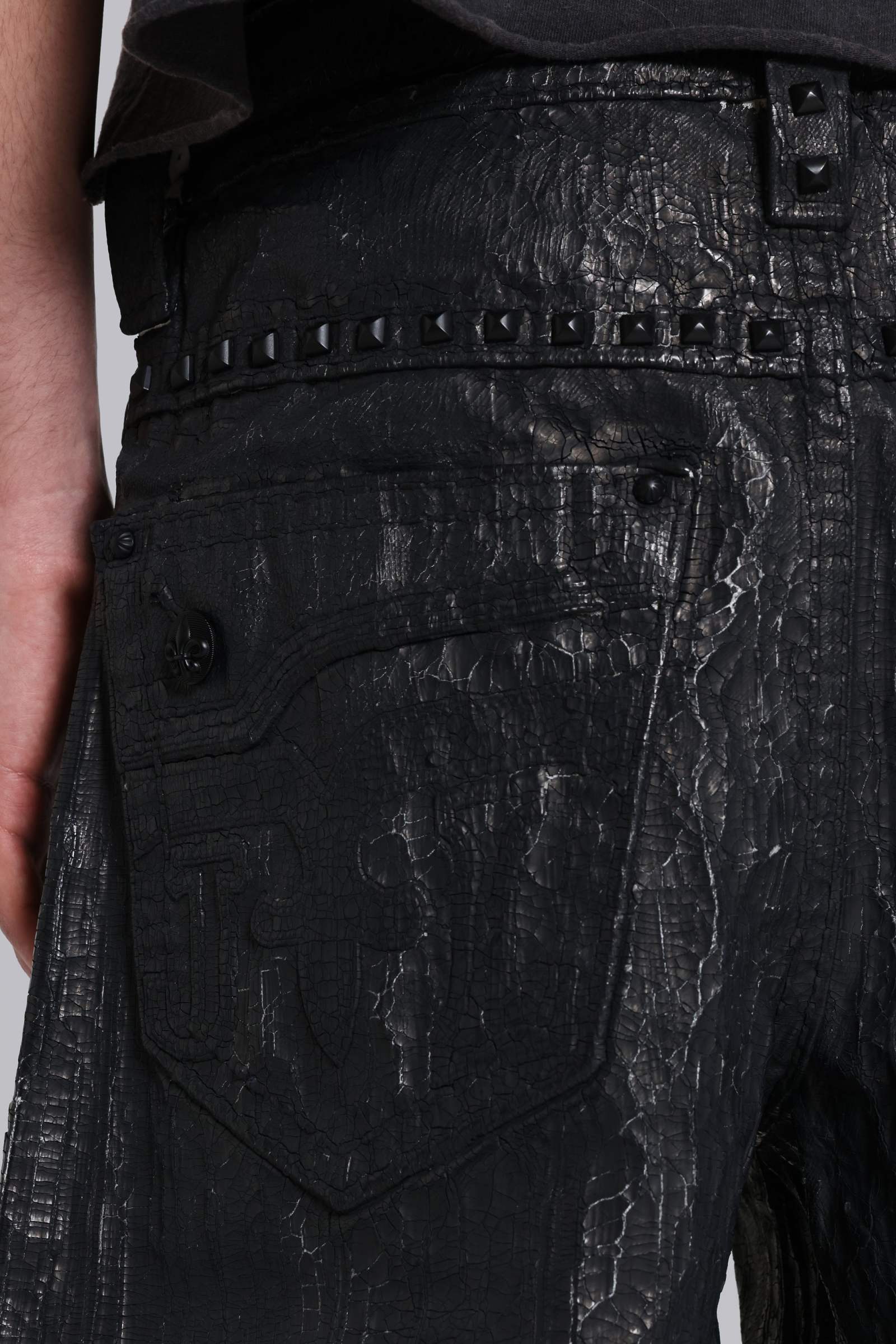 Rock Revival Moto Wax Jeans