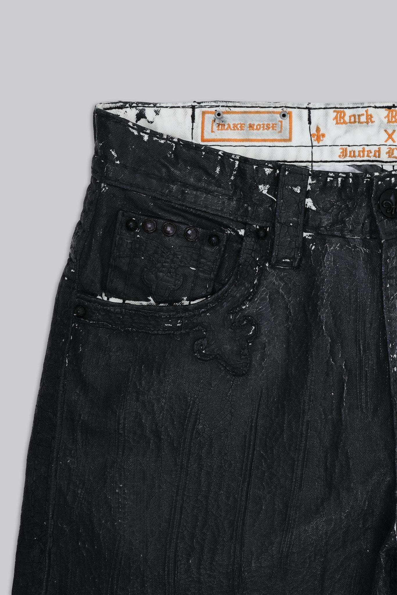 Rock Revival Moto Wax Jeans