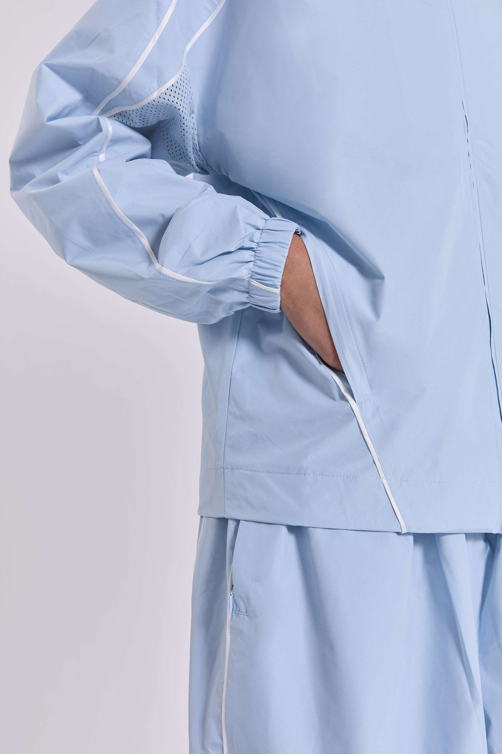 Blue Vapor Tracksuit Top