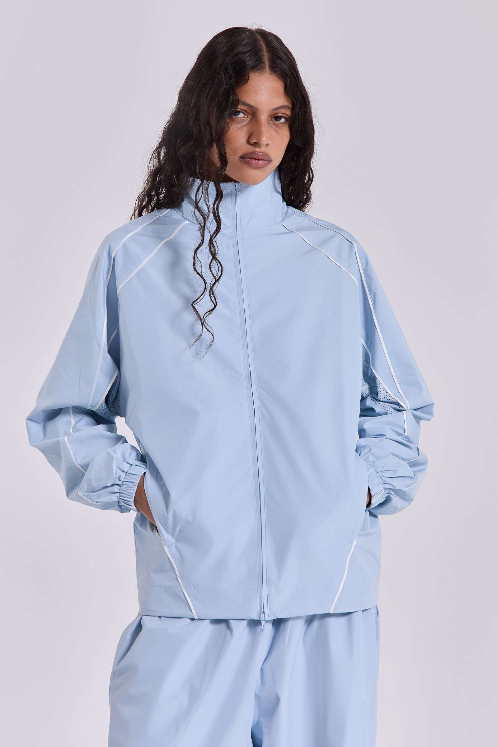 Blue Vapor Tracksuit Top