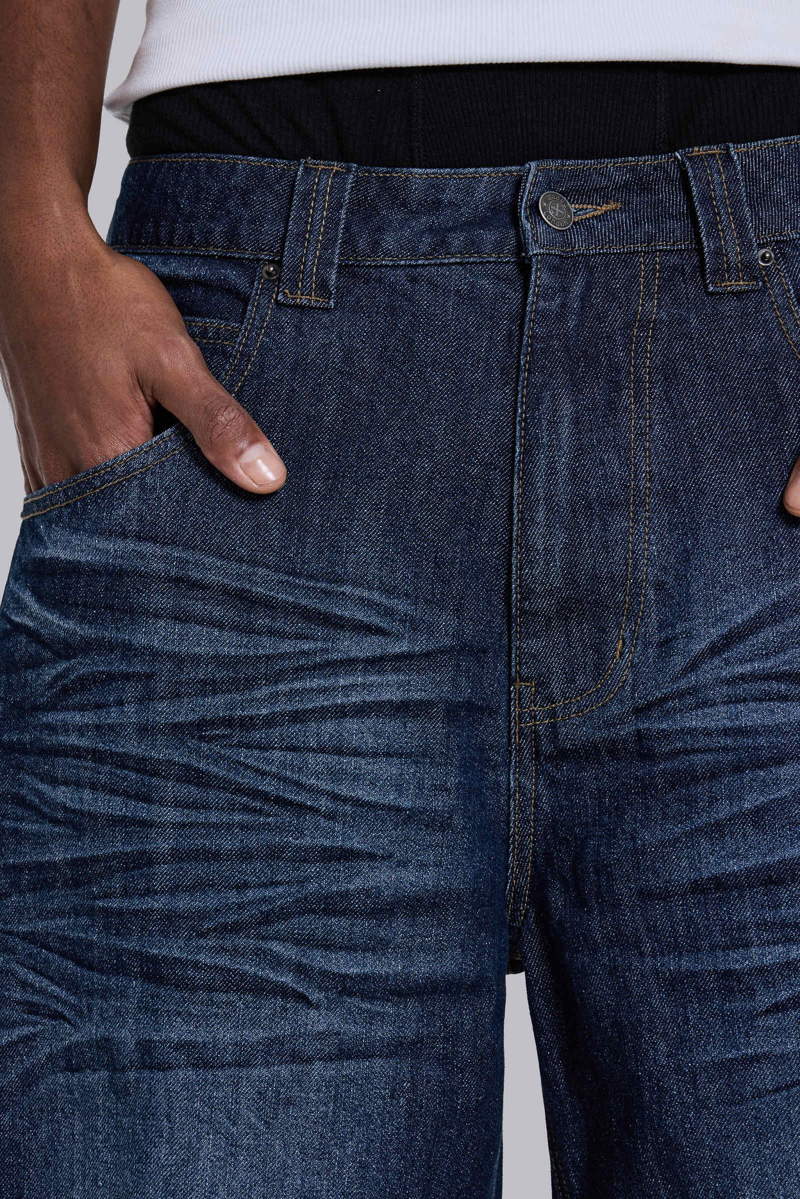 Union Jack Indigo Colossus Jorts