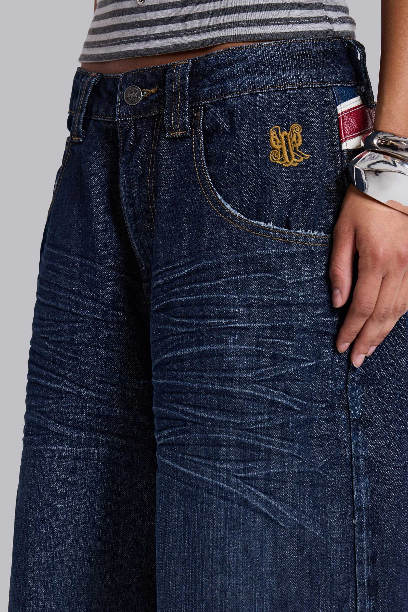 Union Jack Indigo Colossus Jorts