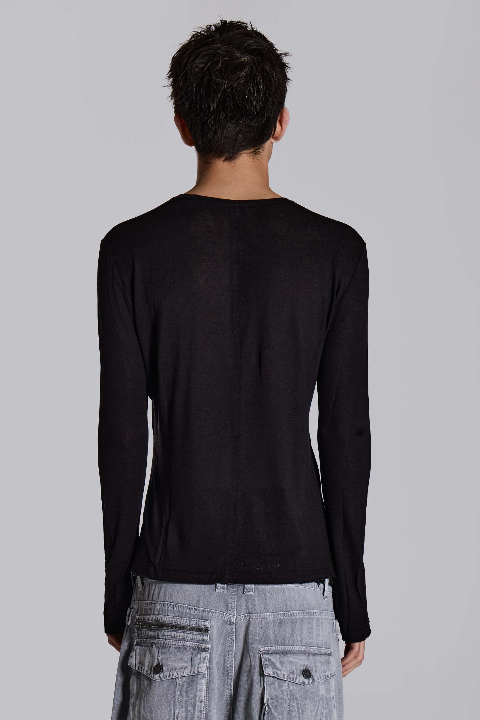 Black Mist Long Sleeve Top