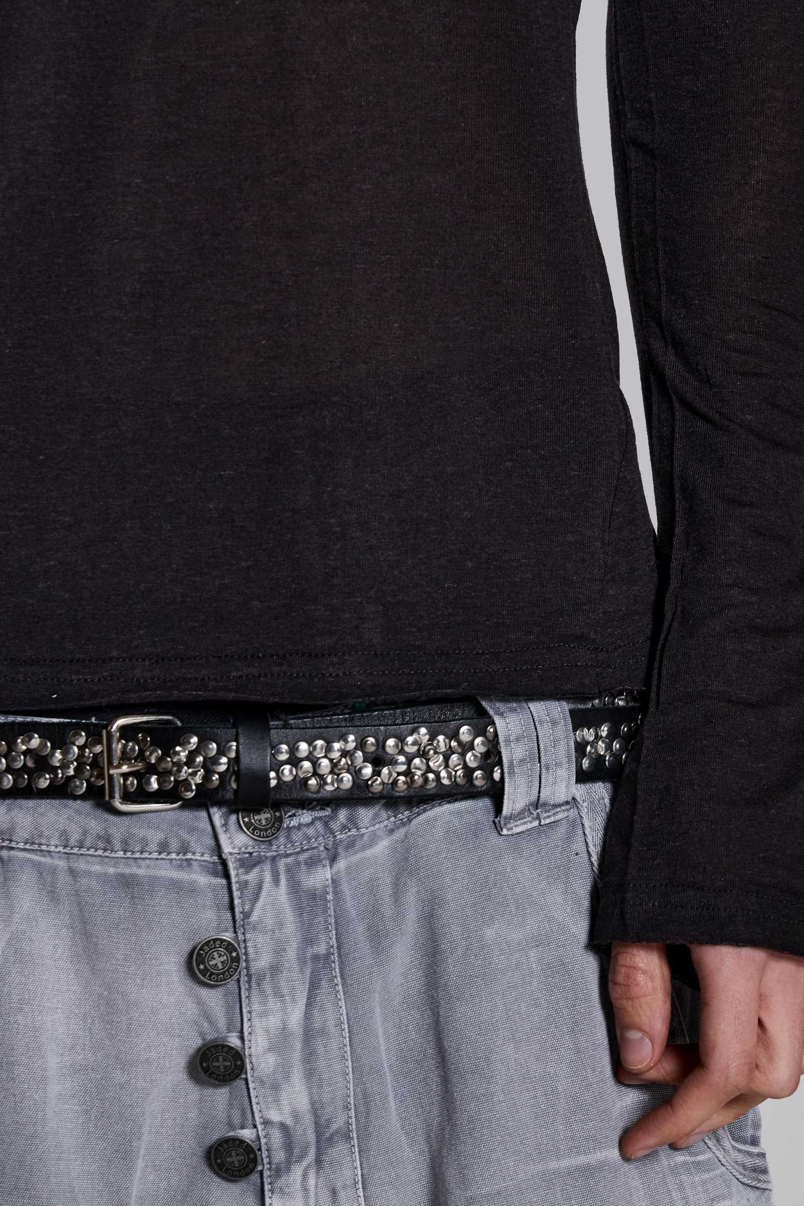 Black Mist Long Sleeve Top