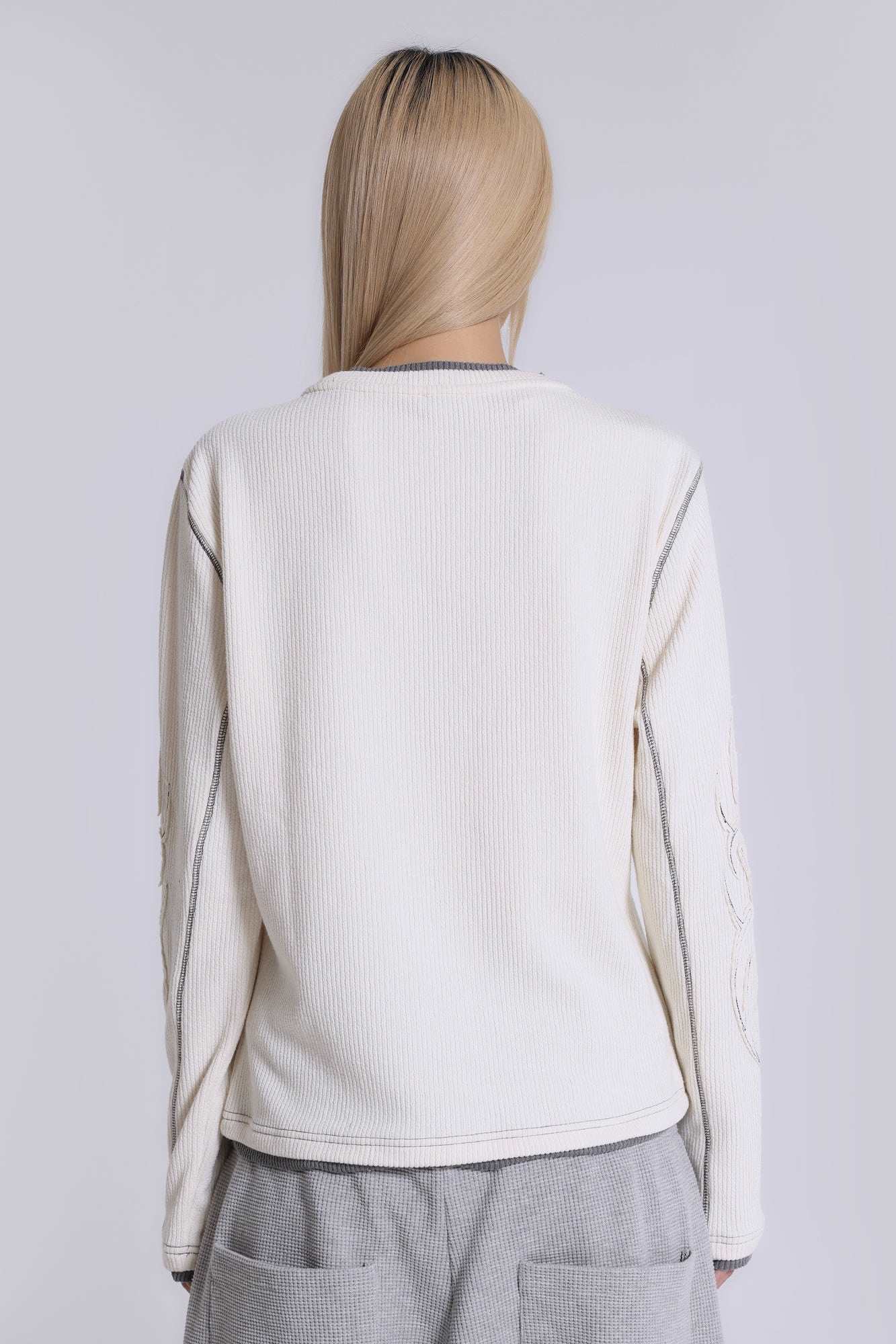 Off White Tattoo Applique Tee