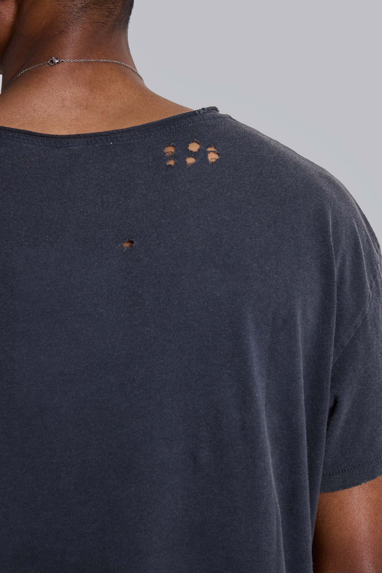 Washed Black Moth T-Shirt