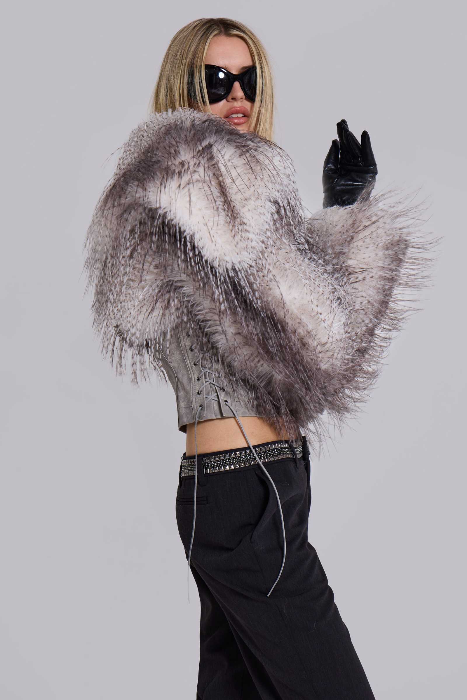 Venissa Embellished Low Rise Tailored Trousers