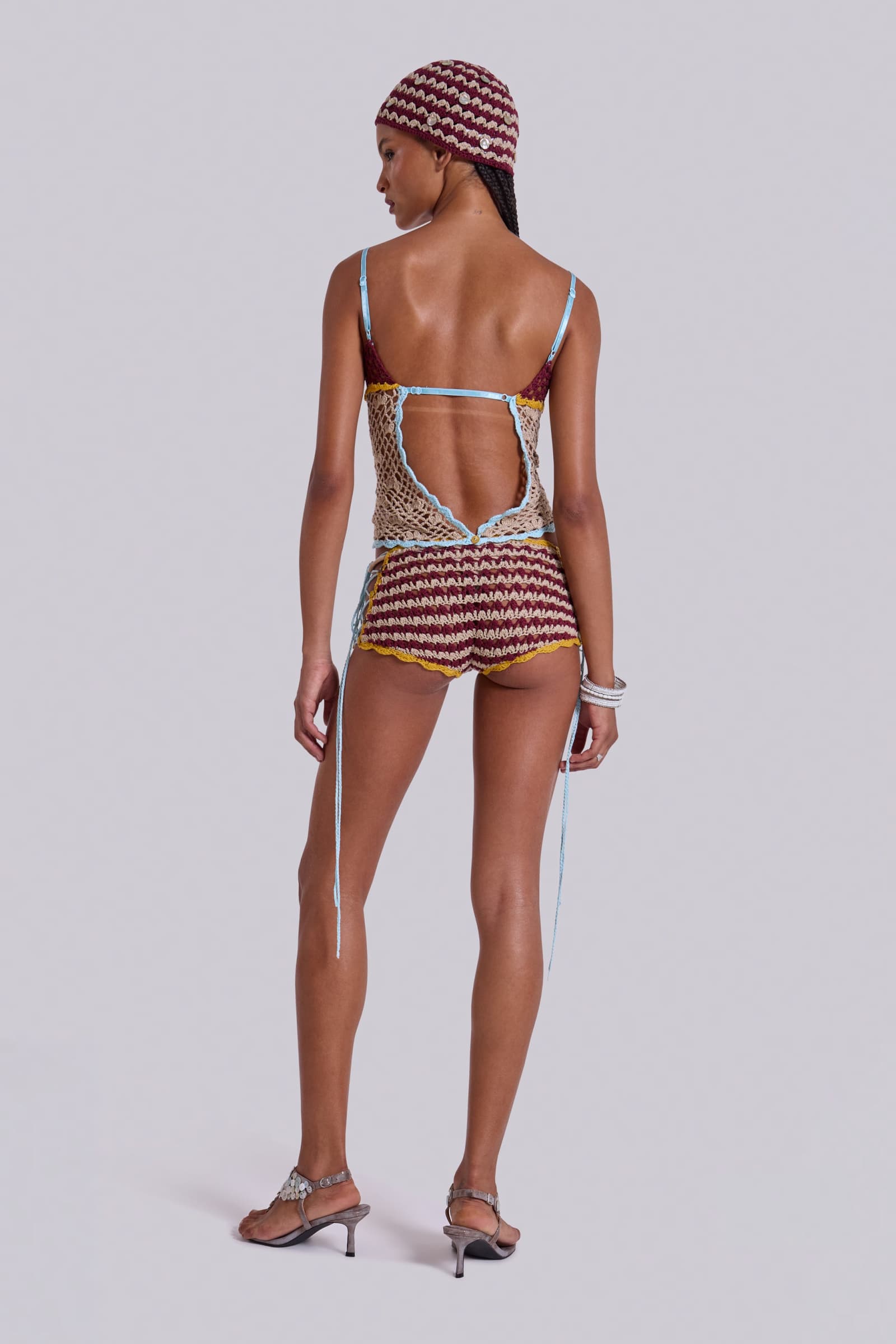 Kalani Cut Out Crochet Top