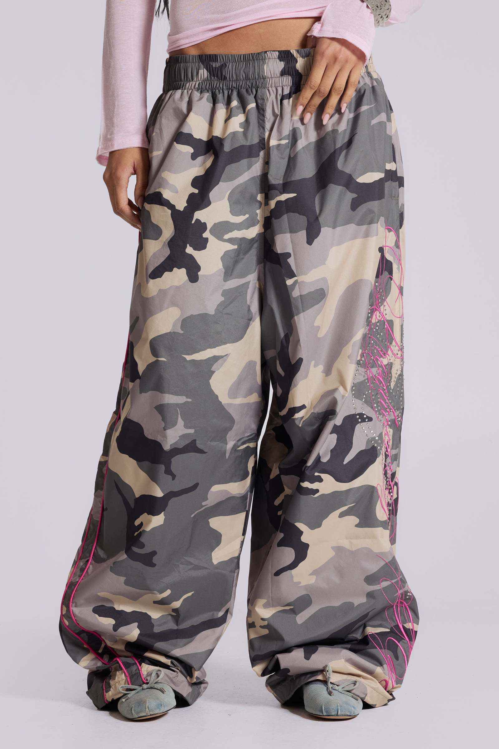 P.O.A. Camo Vapor Tracksuit Bottoms