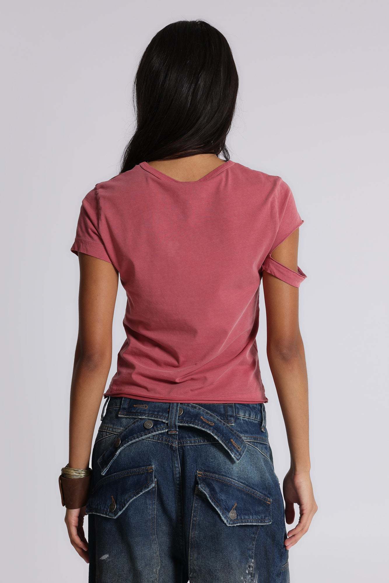 Rally Distressed Embellished Tee