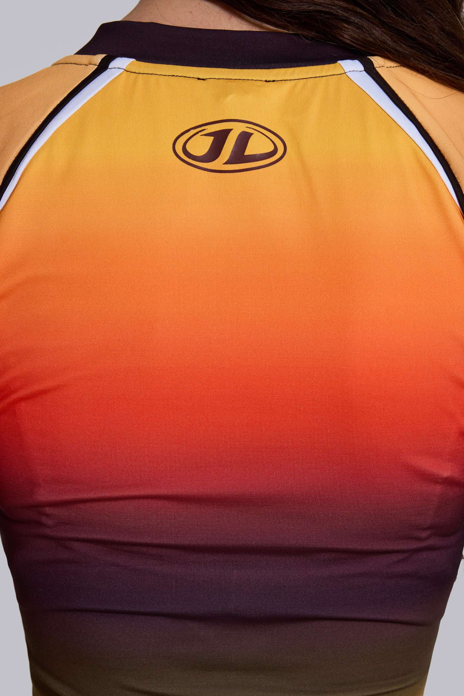 Ombre No.13 Football Baby Tee