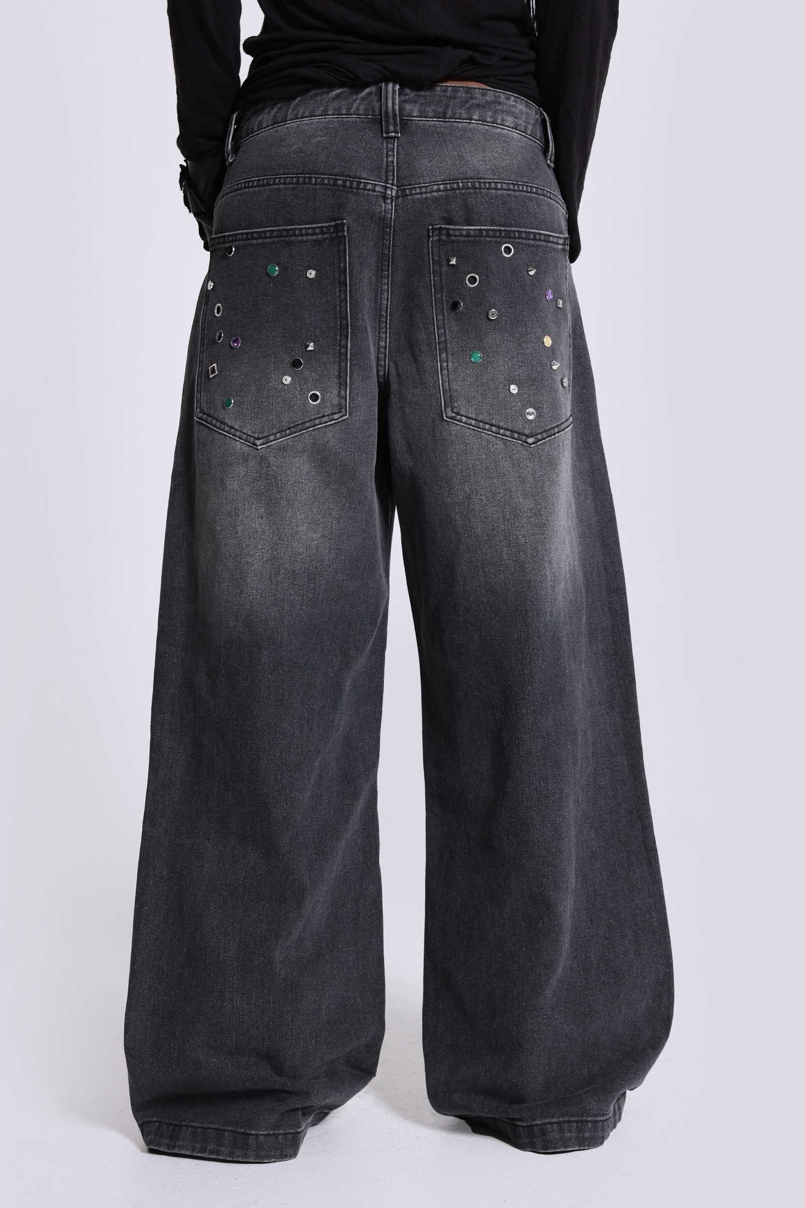 Trixa Jewel Studded Colossus Jeans