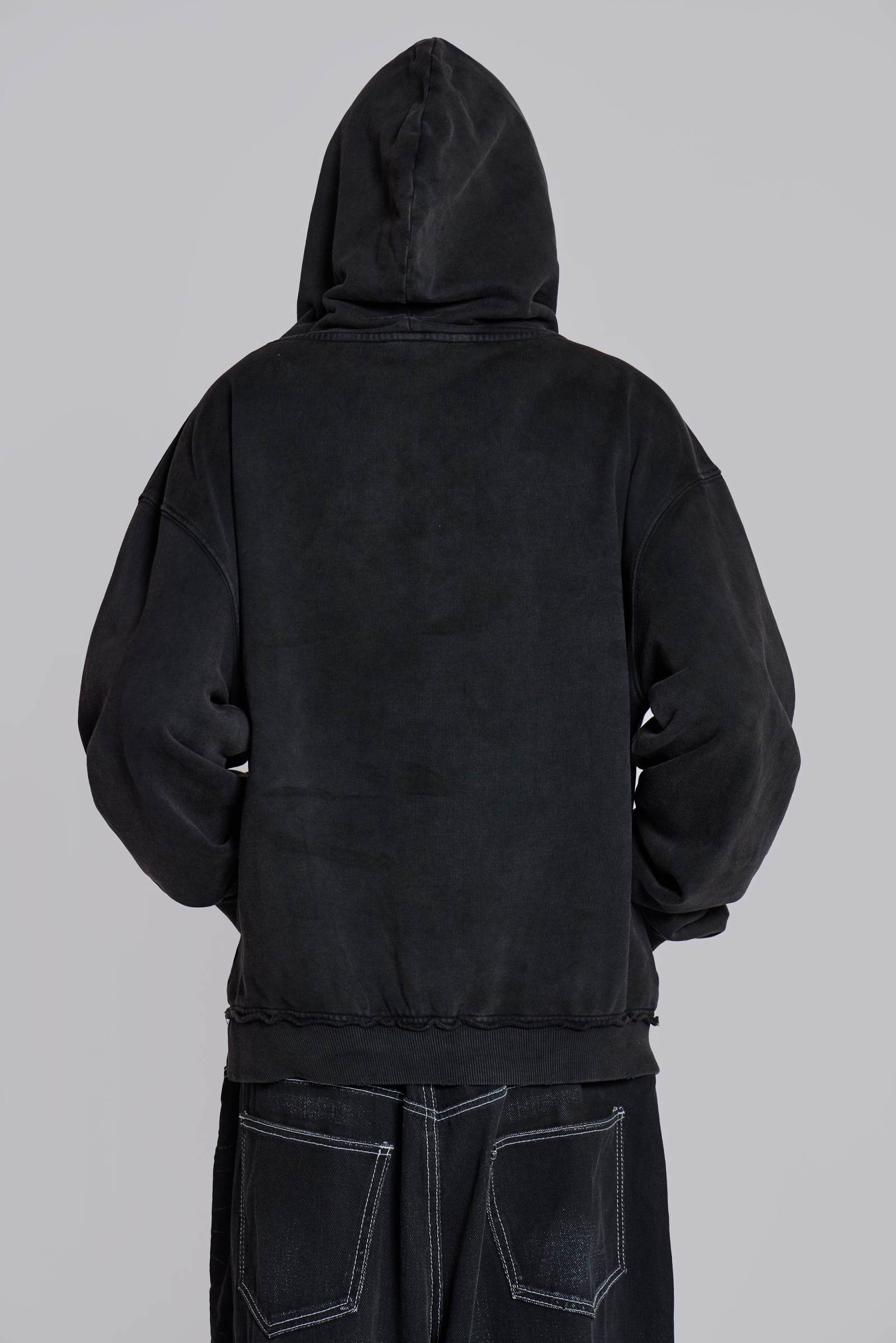 Open Casting Black Hoodie