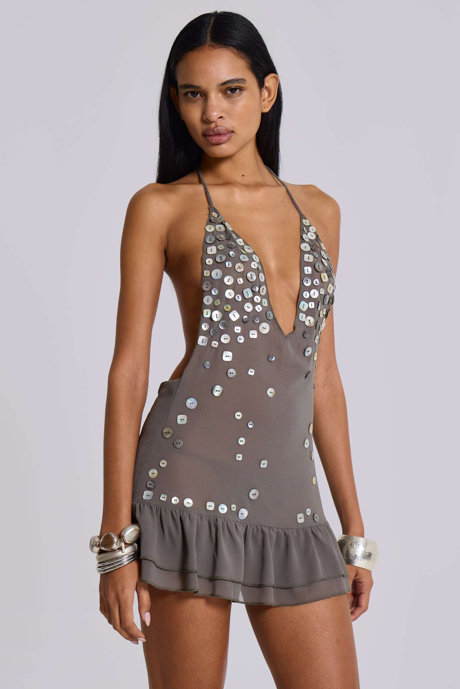 Mindee Button Up Dress