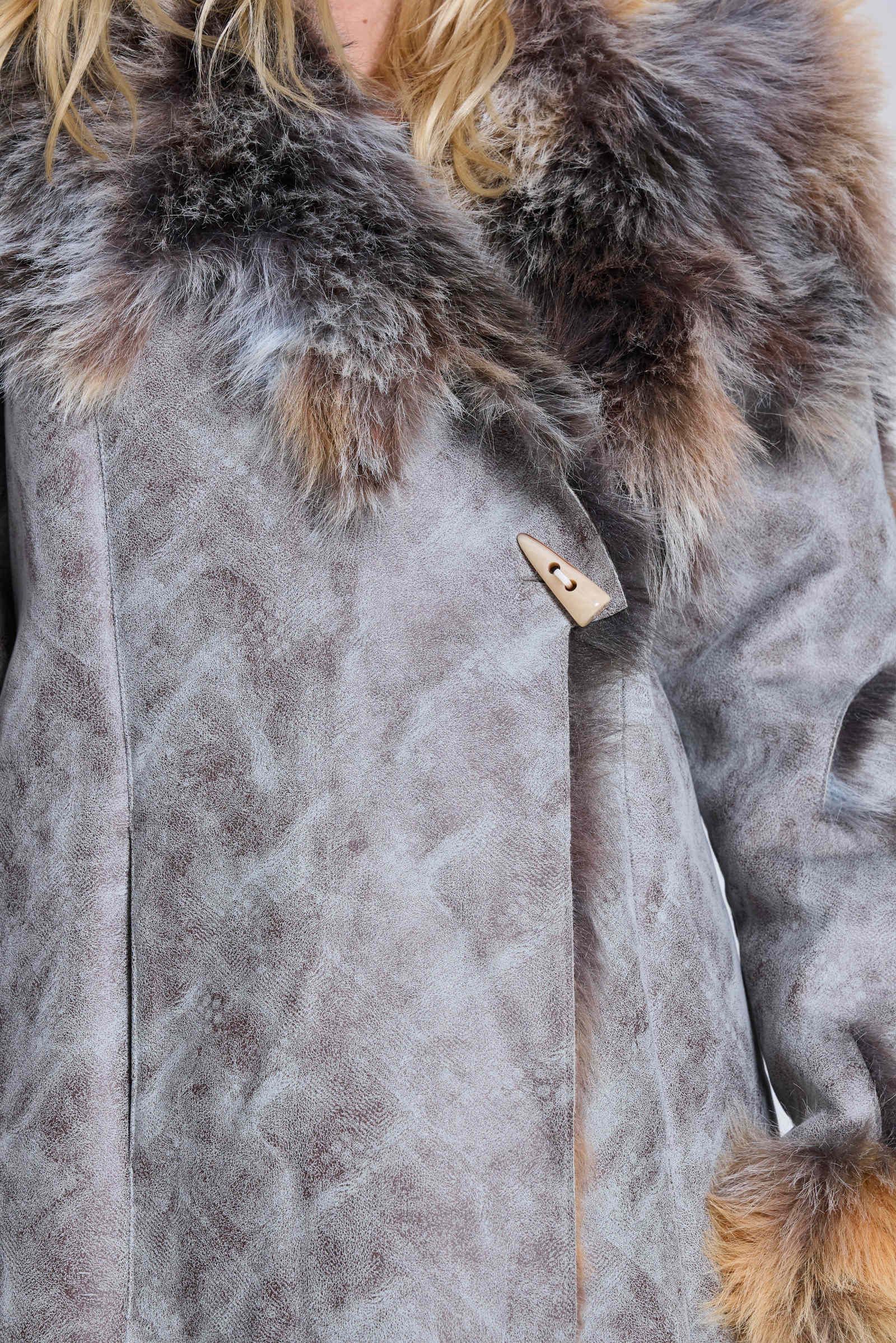 SHEARLING coat