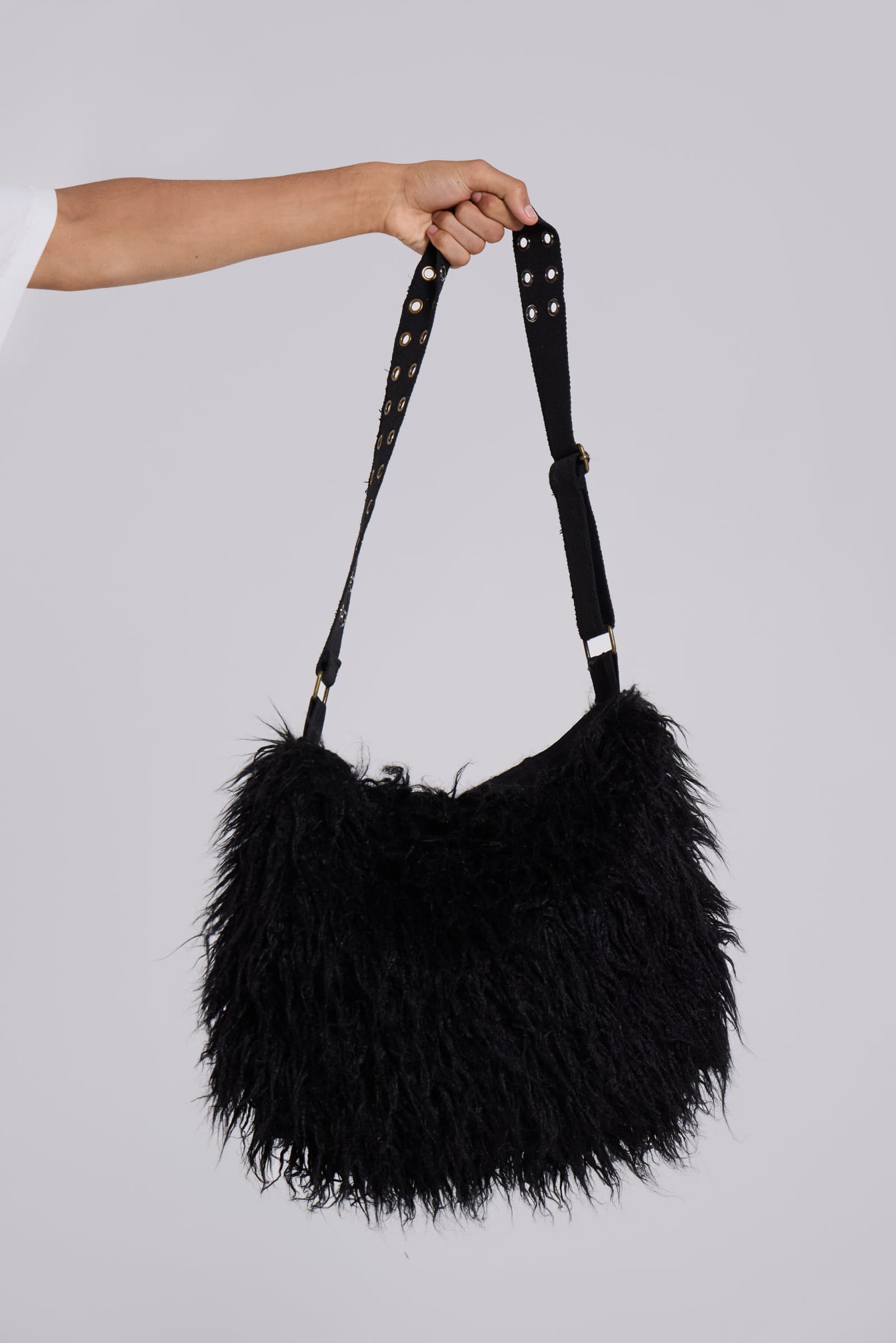 Shop Washed Black Stellar Denim Messenger Bag | Jaded London