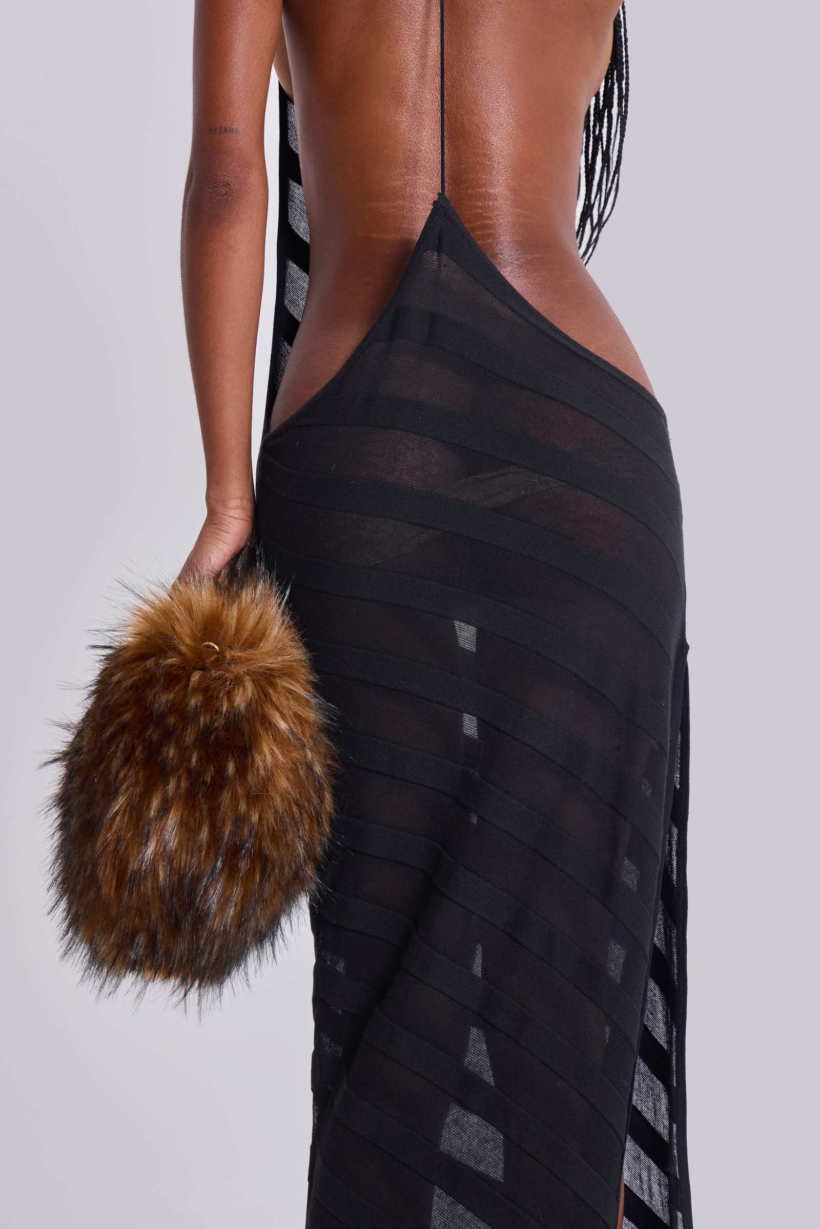 Noir maxi dress main image 1