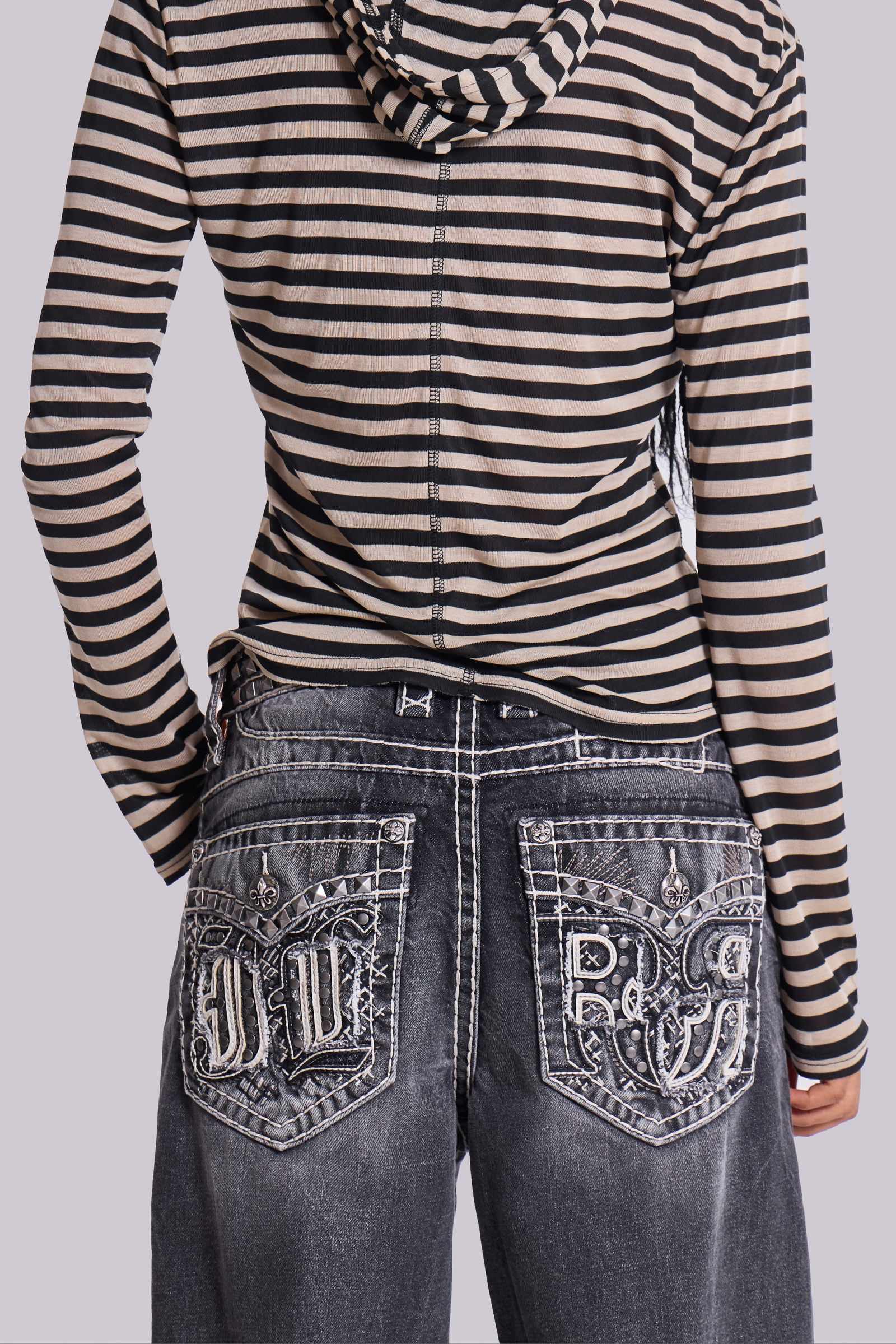 Trespass Ariya - Abito da Donna Sage Mist Stripe, XL