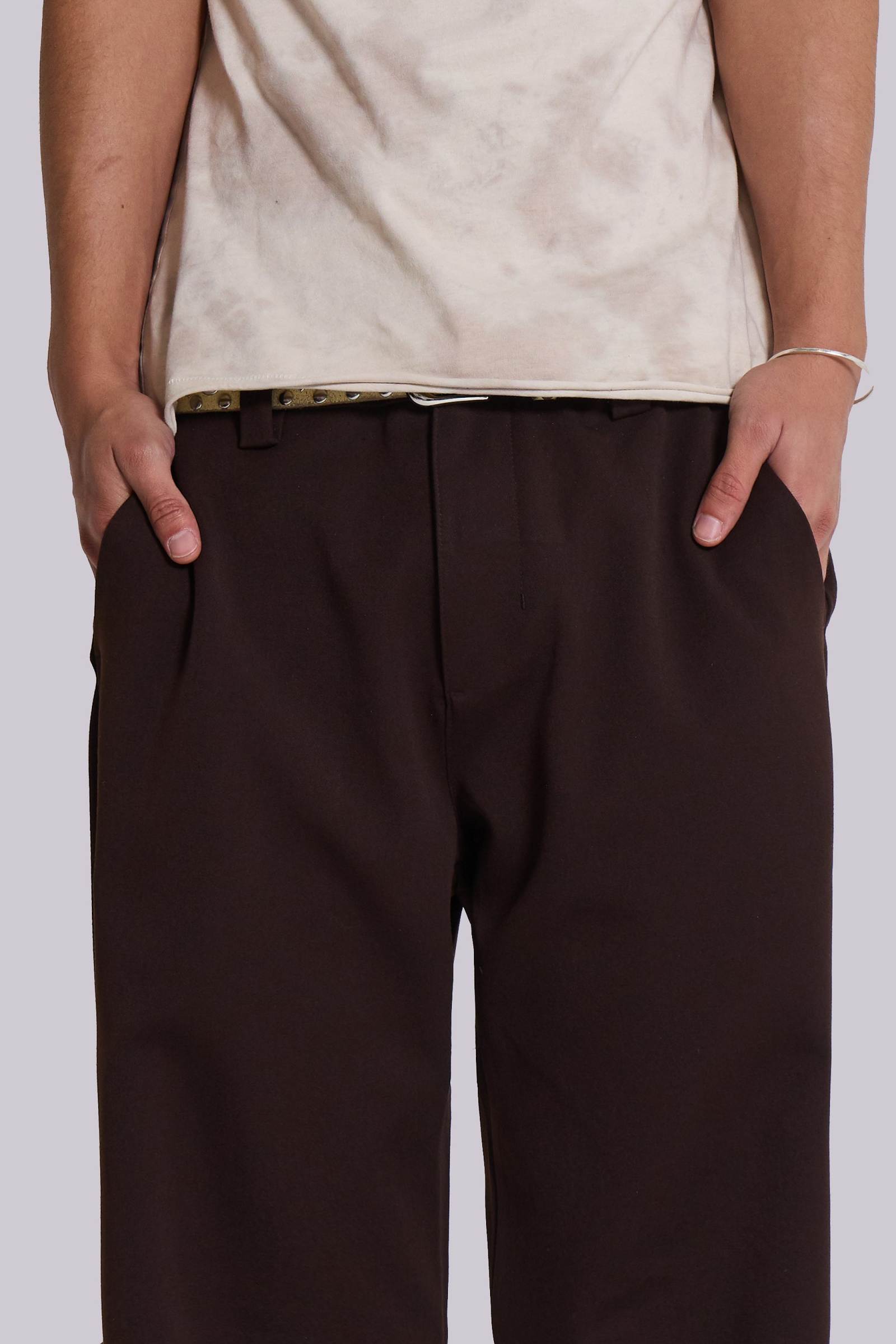 bootcut brown pants