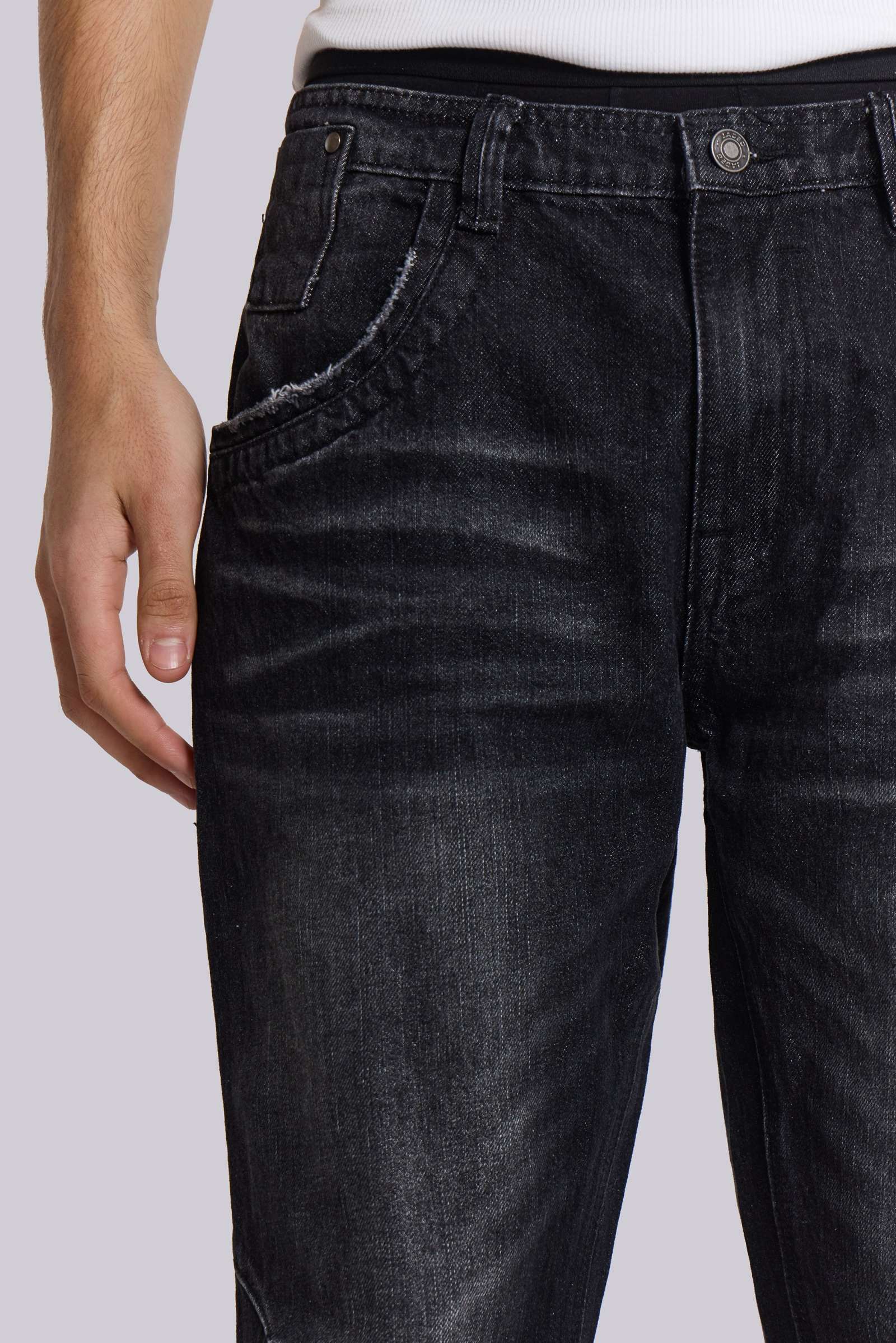 Shop Washed Black Reed Jeans | Jaded London | Clothing