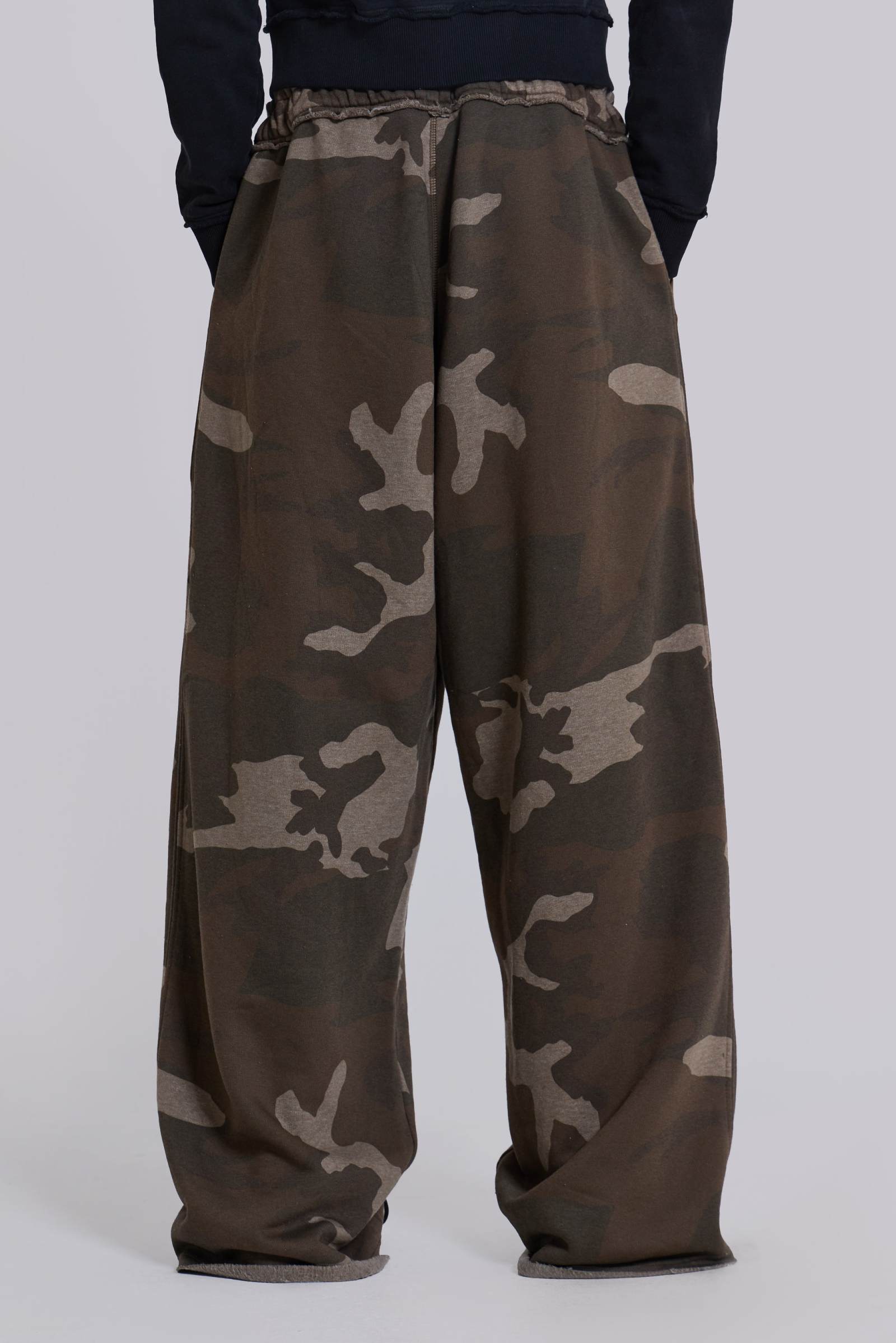 The Camo Joggers in Beige