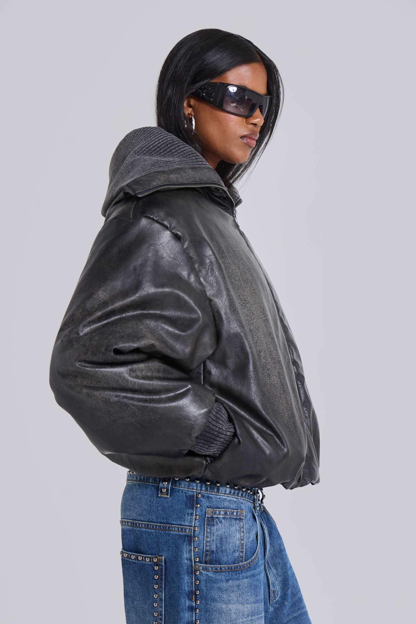 U.K-Inspired Eco-Friendly Sustainable Bomber Jacket main image 1