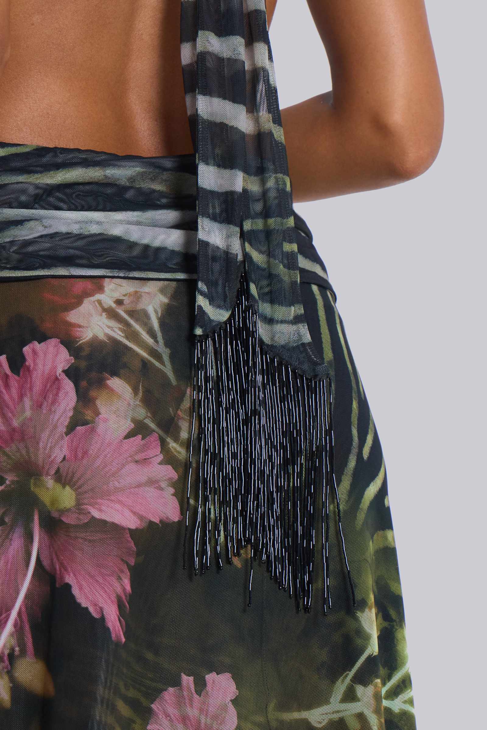 Amara Satin Maxi Dress main image 0