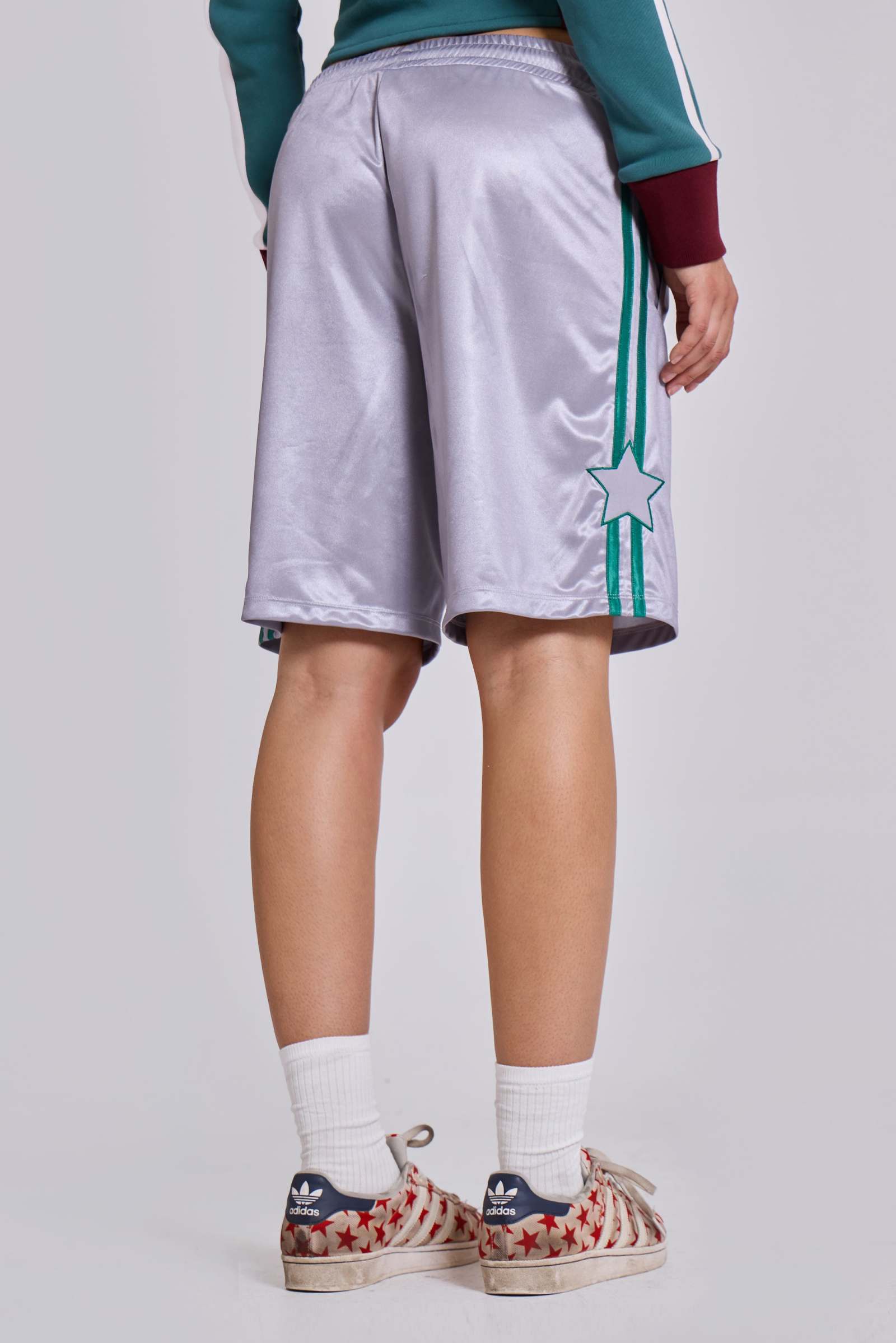 OFF COURT Silver Off Court Shorts (Youth) main image 1