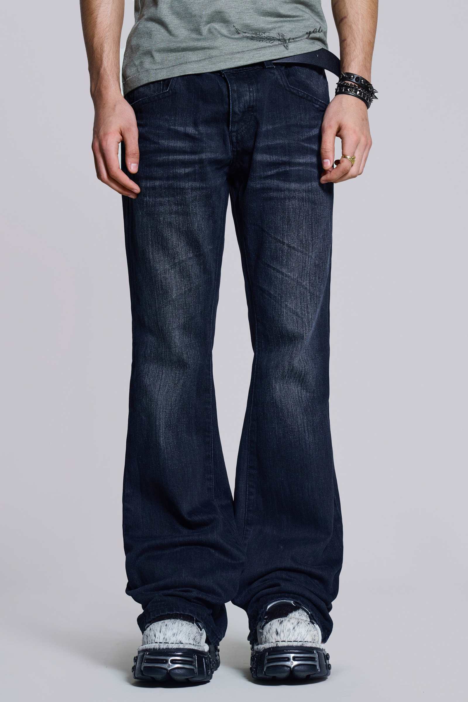 Java Jeans Men Men's Bootcut Jeans | Bootcut Denim Jeans for Men