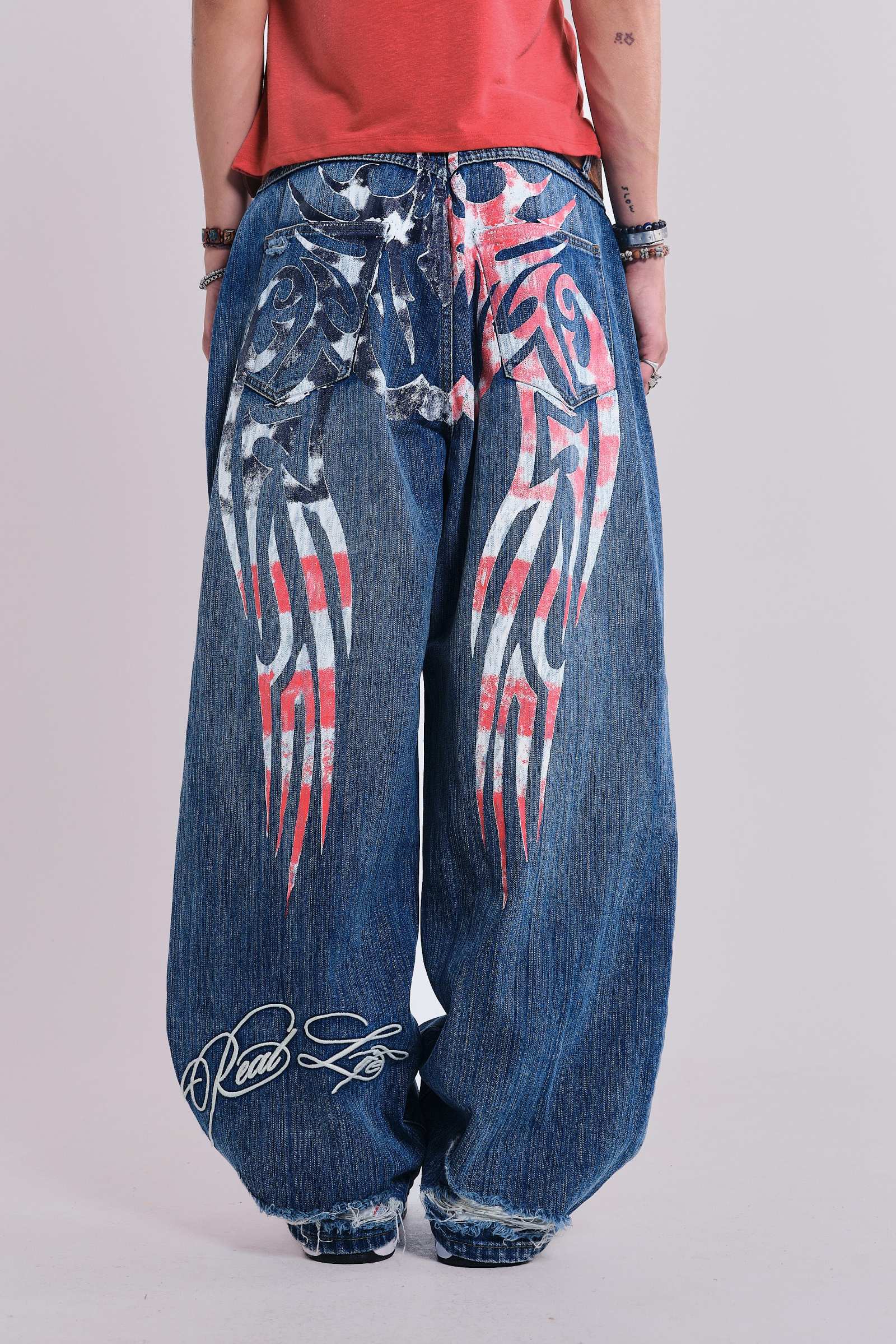 Shop 2K LDN Sonic Jeans | Jaded London | Clothing