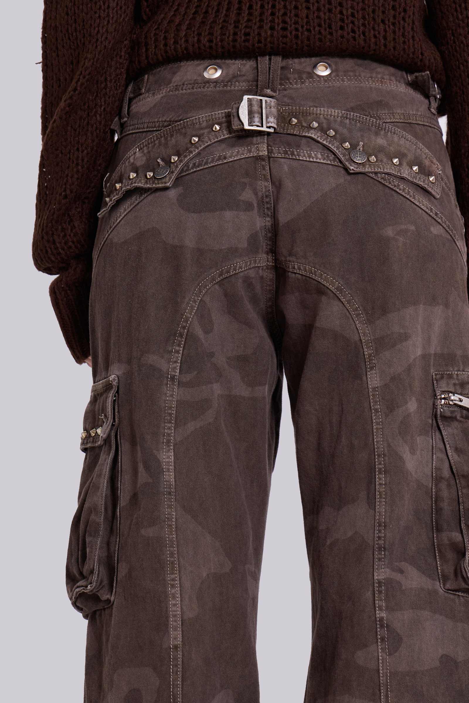 BB Jeans Detailed Camo Cargo Pants (XS)