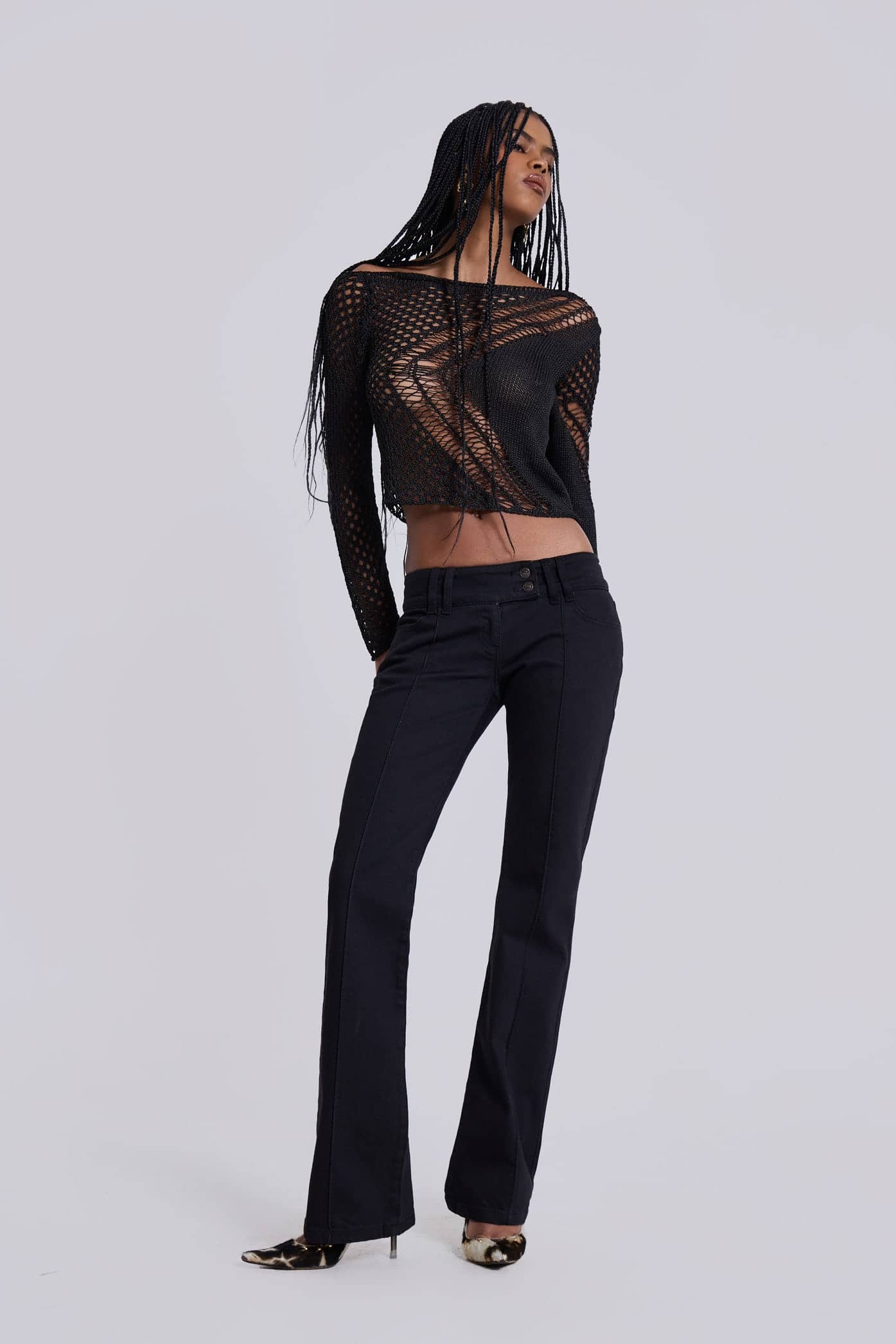 Shop Rave Knit Backless Top | Jaded London | Clothing