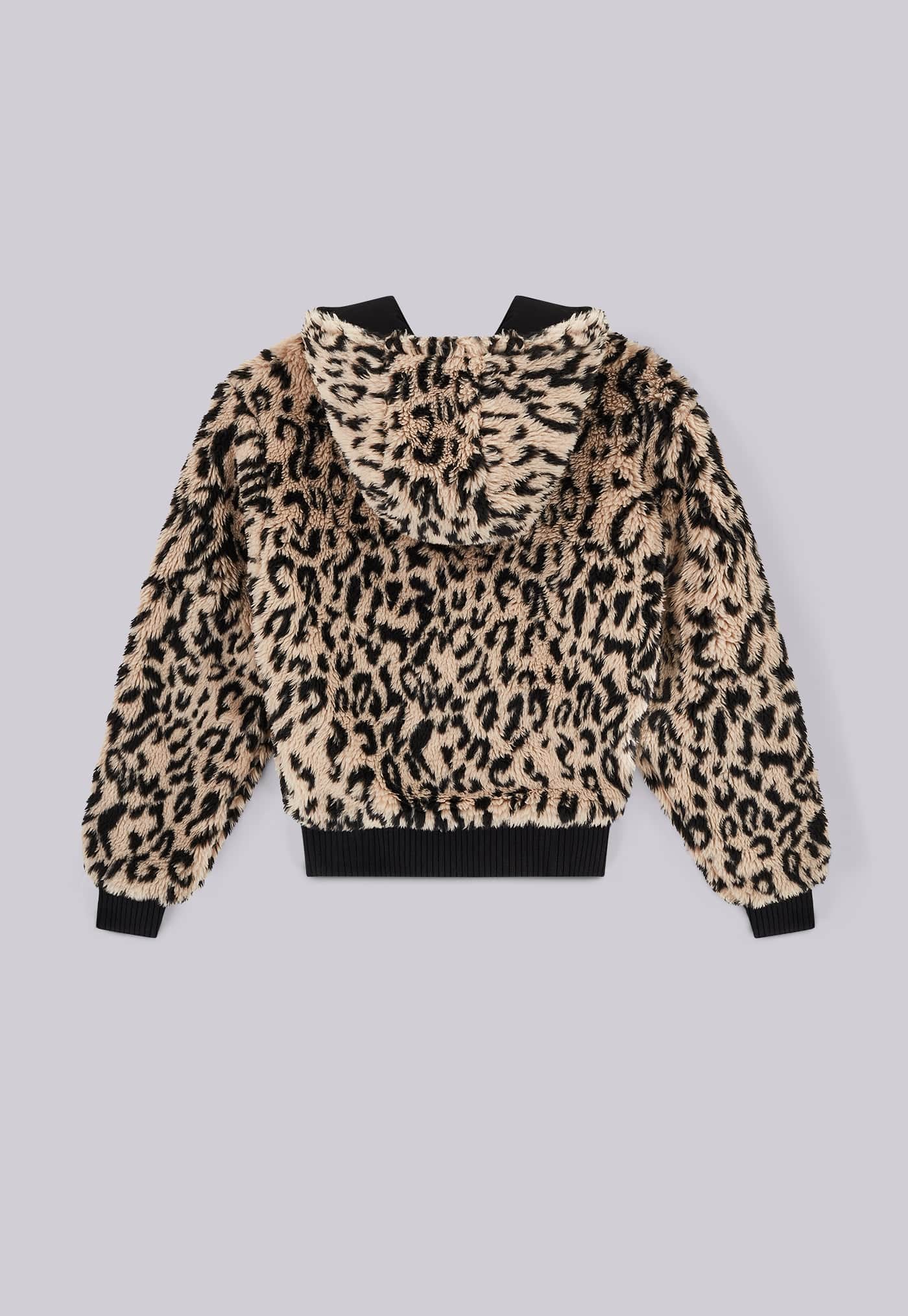 Camel Hooded Faux Fur Gilet - Jadie main image 0