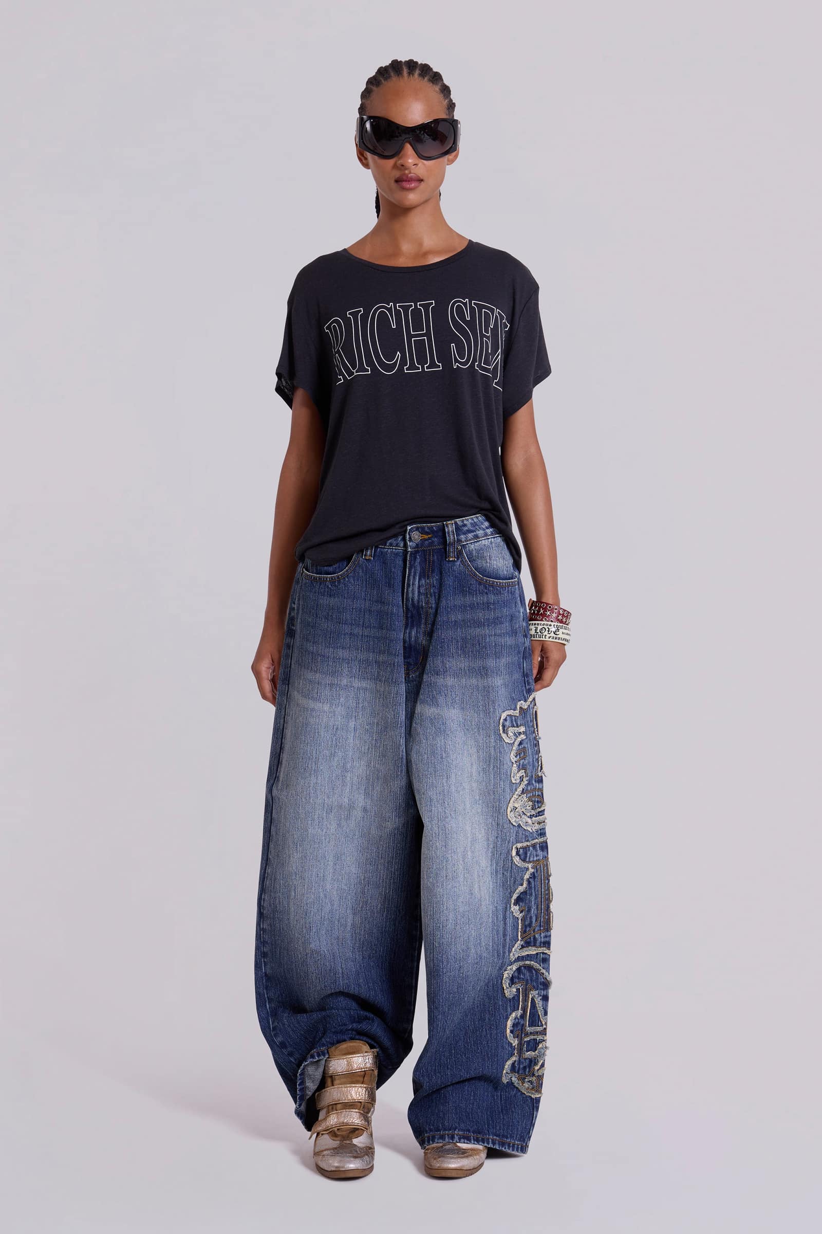 DIME バギーデニム Jaded london ZARA stussy Jaded London Denim
