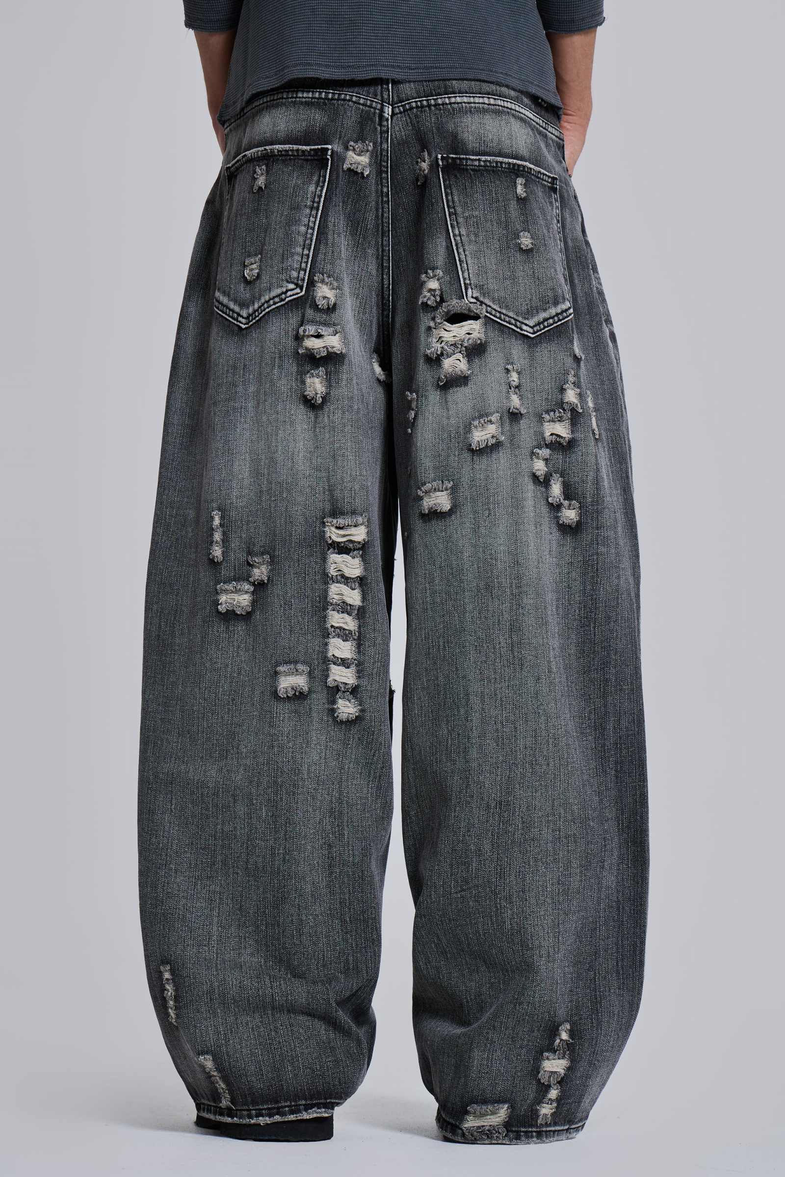 Bullet Hole XL Colossus Jeans | Jaded London | Clothing