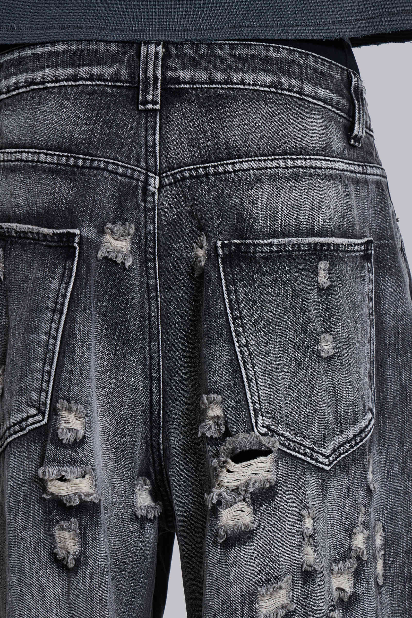 Bullet Hole XL Colossus Jeans | Jaded London | Clothing