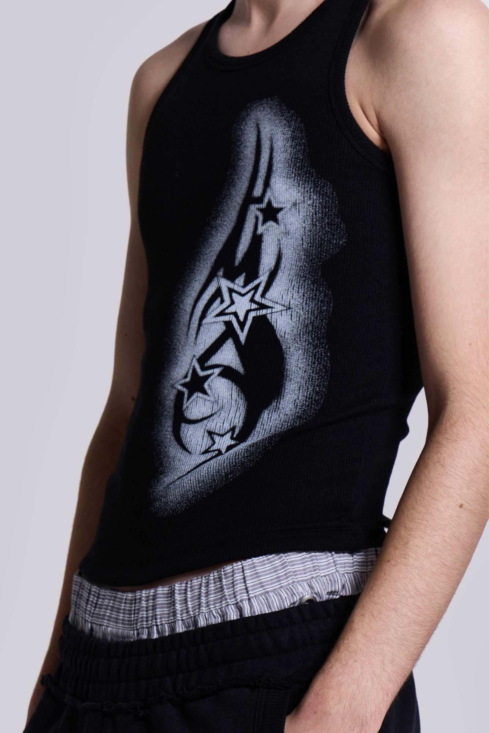 POLKA STAR HAND SPRAYED UNISEX TANK main image 1