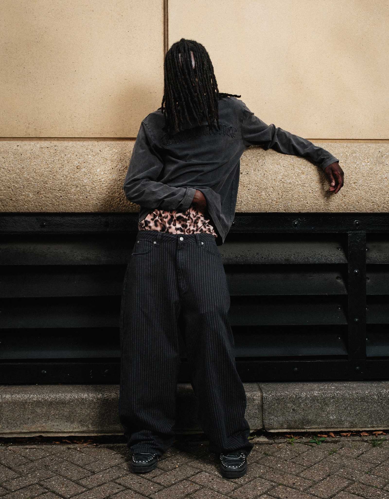 迷彩 バギーデニム Y2K supreme STUSSY JadedLondon Shop 2K LDN Sonic Jeans | Jaded London | Clothing