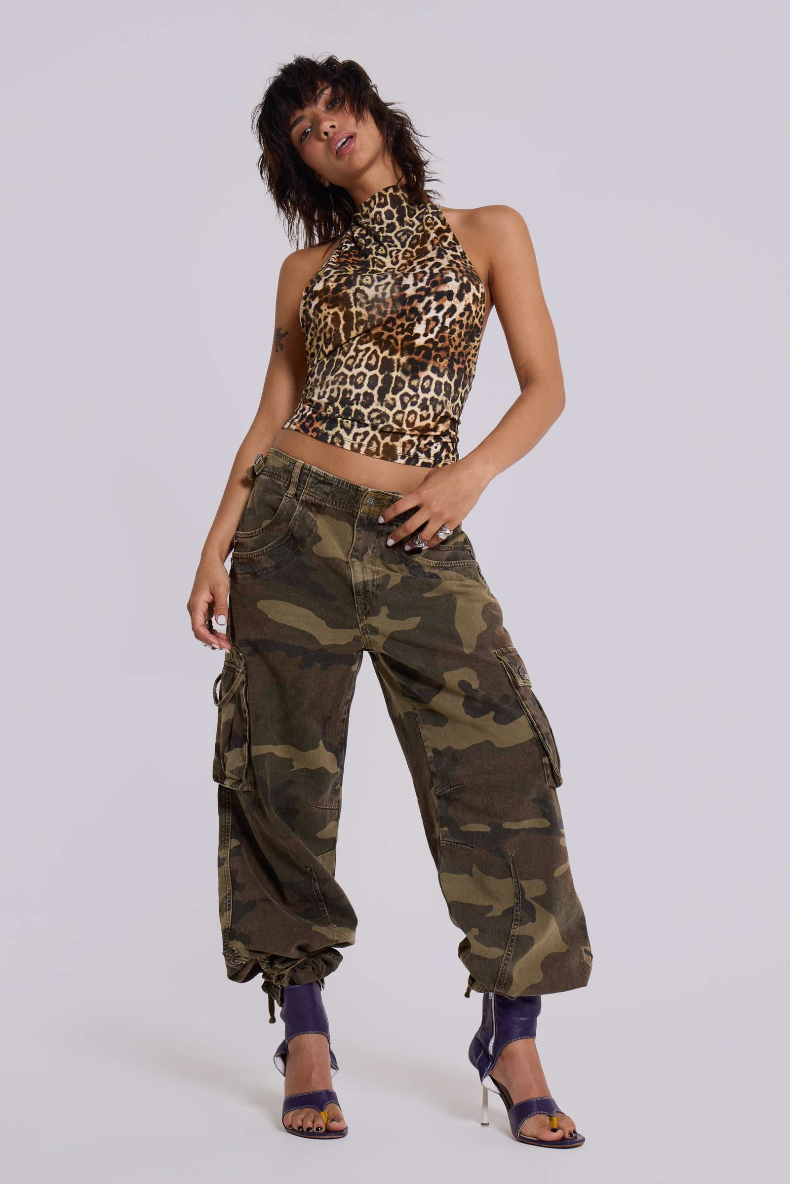 Shadow Ops Camouflage Cargo Pants main image 1