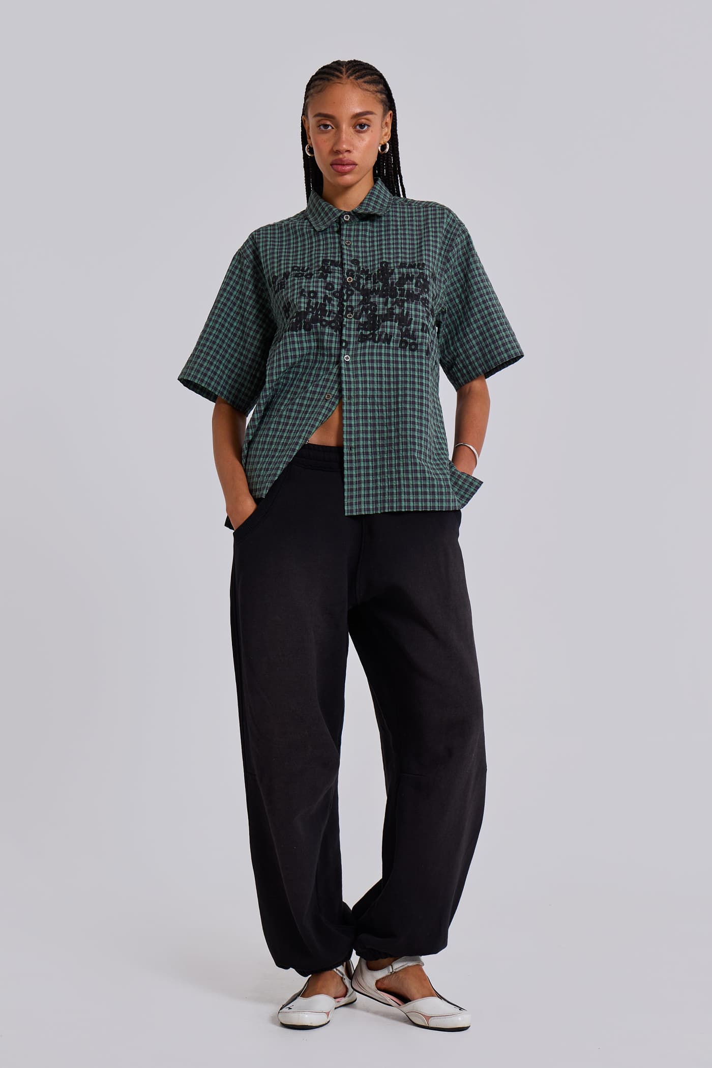 Green Typo Shirt