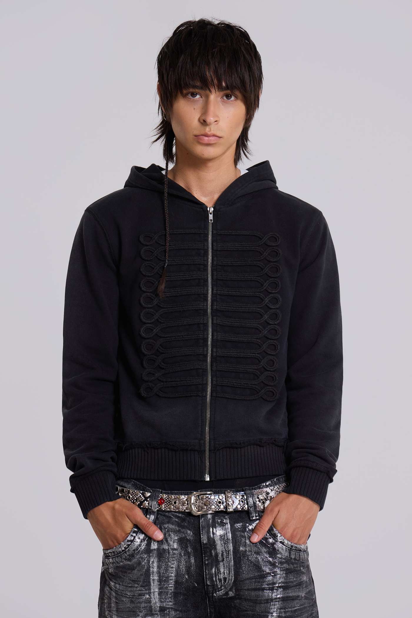 Black Military Monster Hoodie